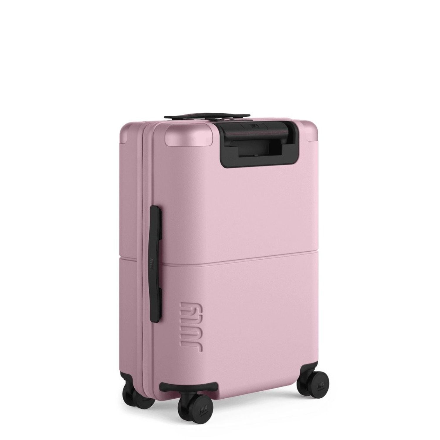 July Carry On Original Polycarbonate 21" Luggage With Power Bank & Usb/Usb-C Cable - Blush Pink