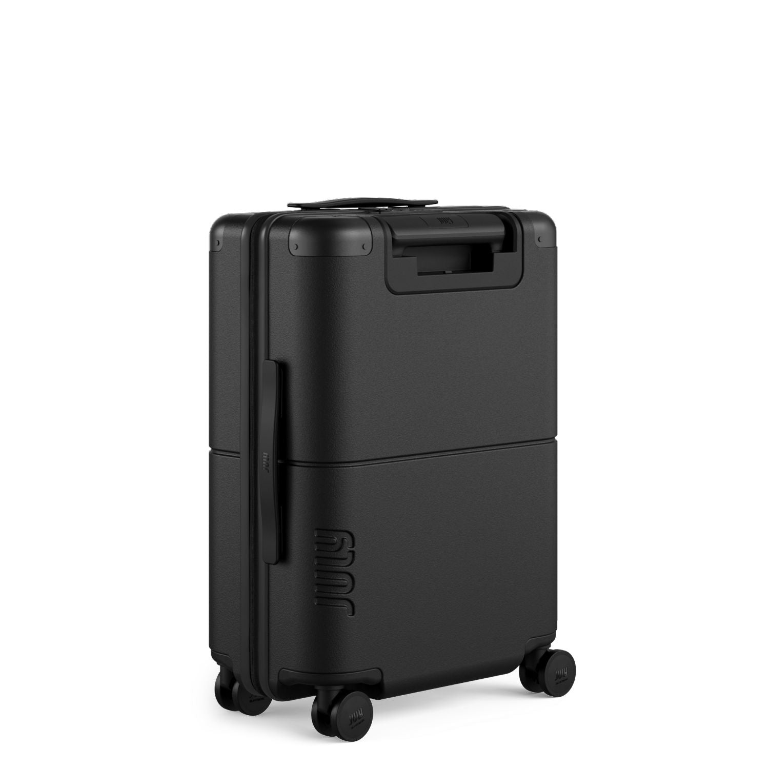 July Carry On Original Polycarbonate 21" Luggage With Power Bank & Usb/Usb-C Cable - Black
