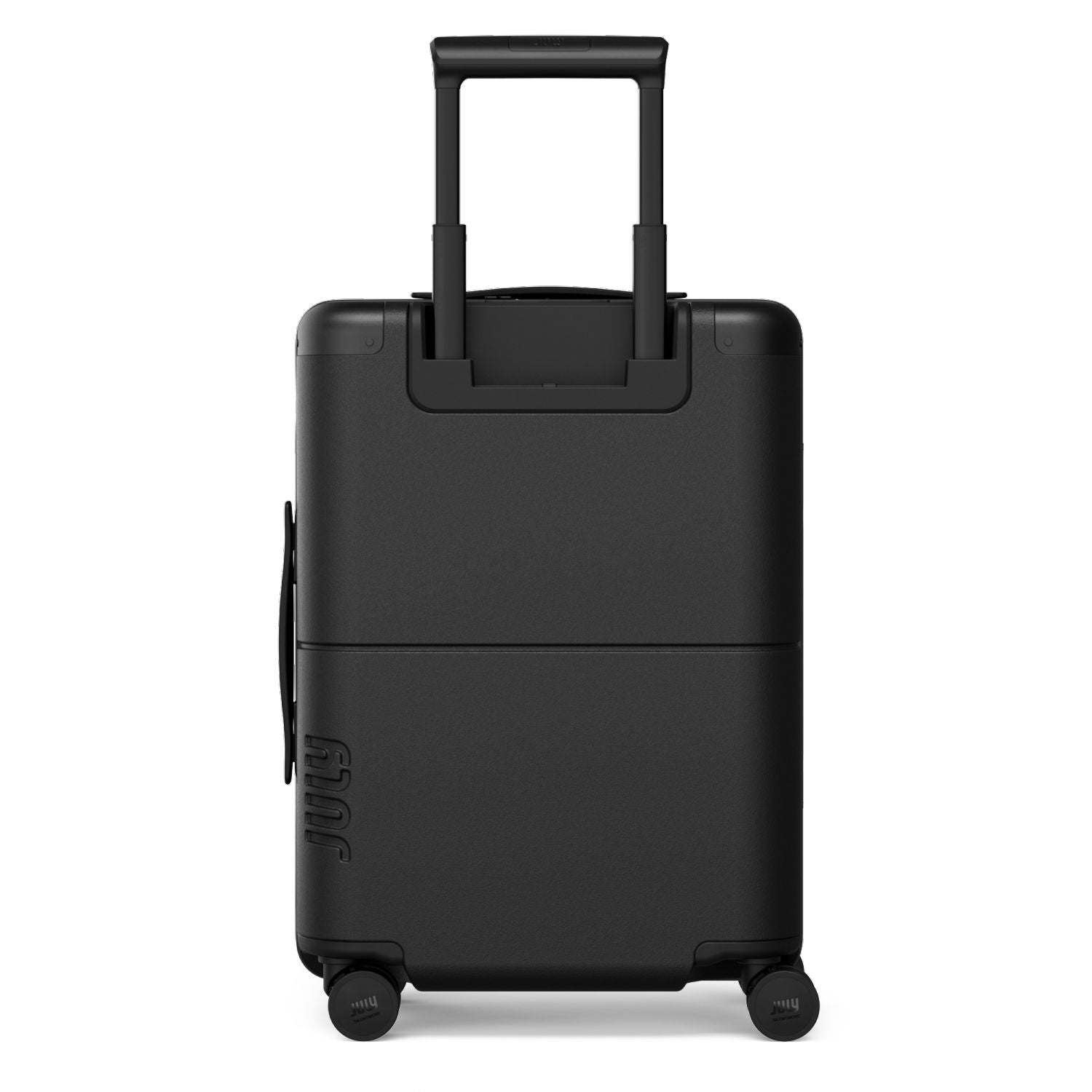 July Carry On Original Polycarbonate 21" Luggage With Power Bank & Usb/Usb-C Cable - Black