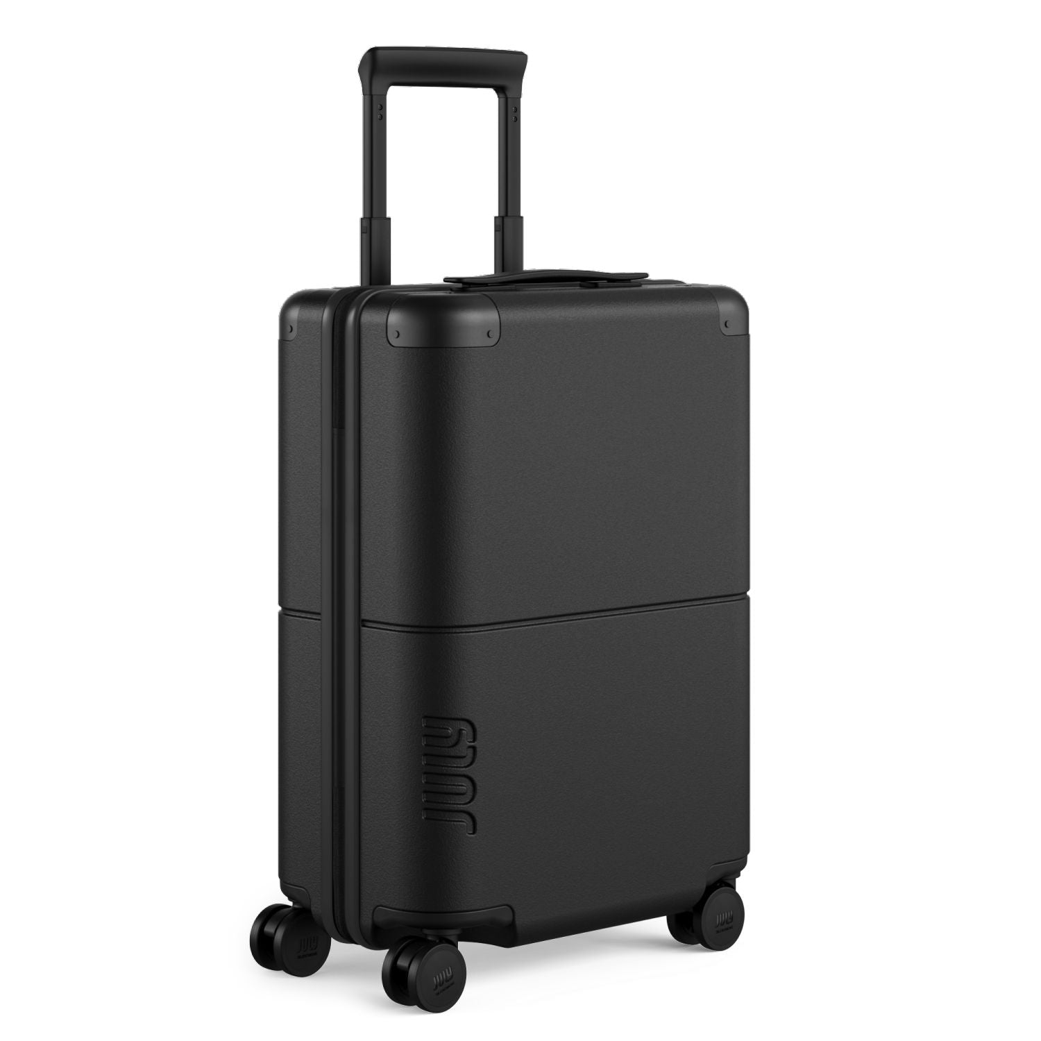 July Carry On Original Polycarbonate 21" Luggage With Power Bank & Usb/Usb-C Cable - Black