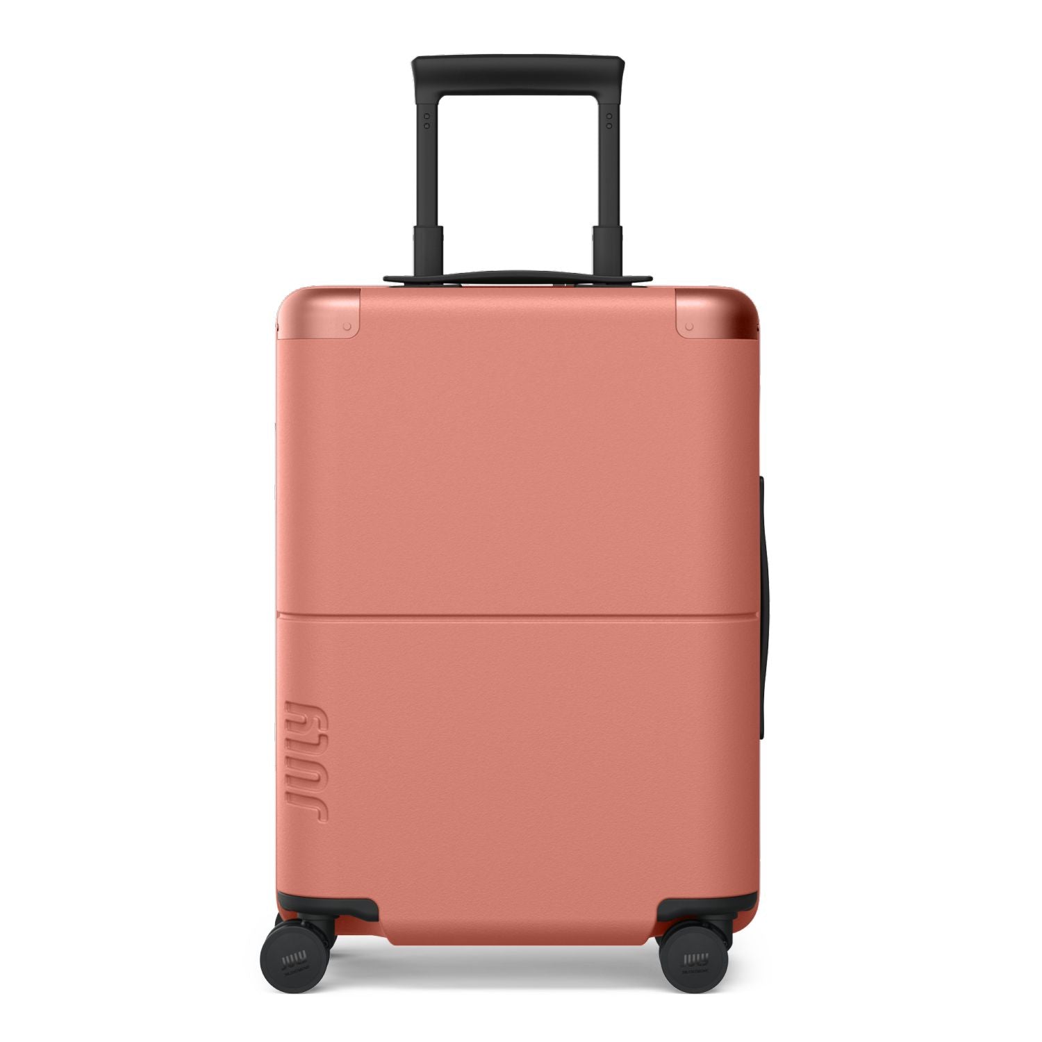 July Carry On Original Polycarbonate 21" Luggage With Power Bank & Usb/Usb-C Cable - Clay