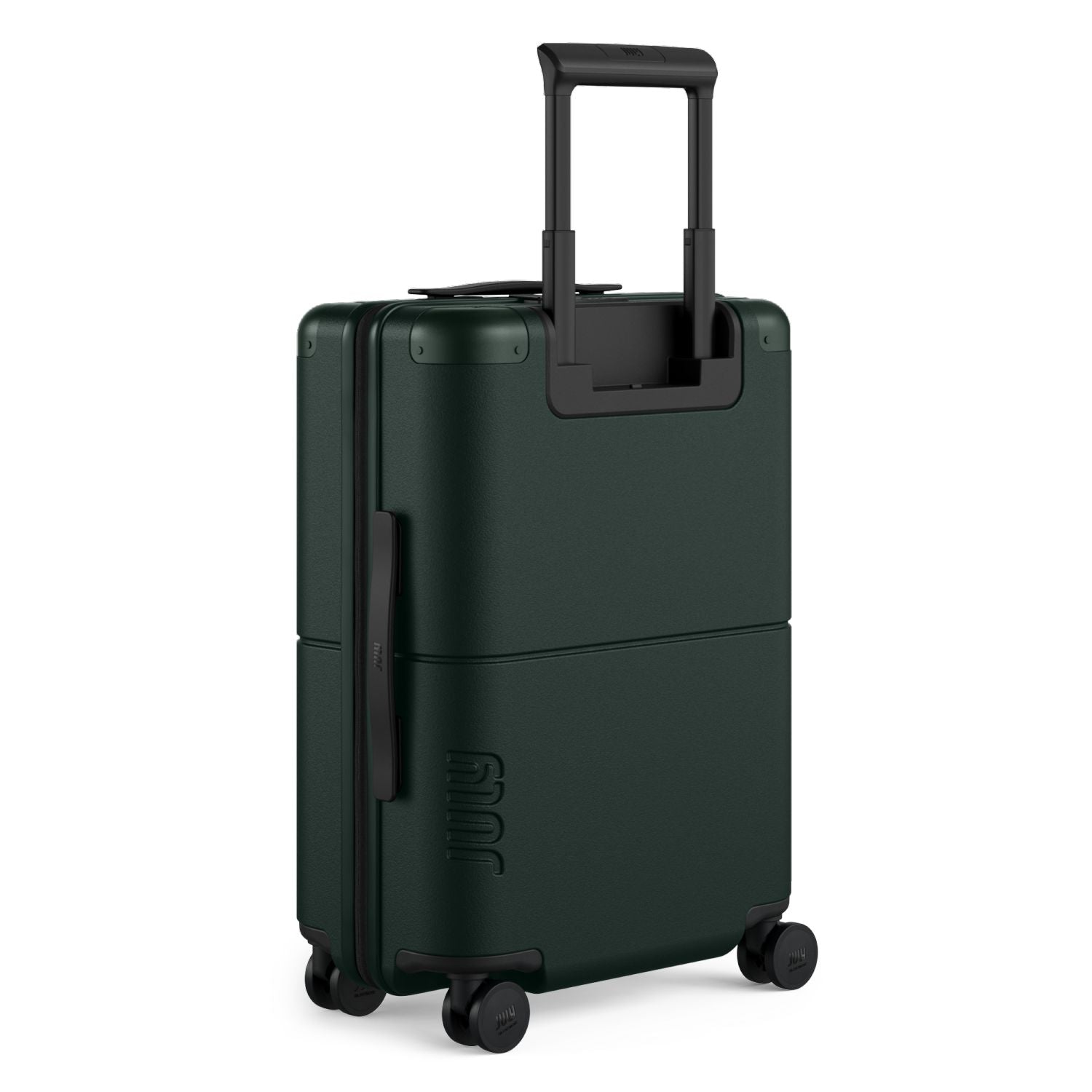 July Carry On Original Polycarbonate 21" Luggage With Power Bank & Usb/Usb-C Cable - Forest