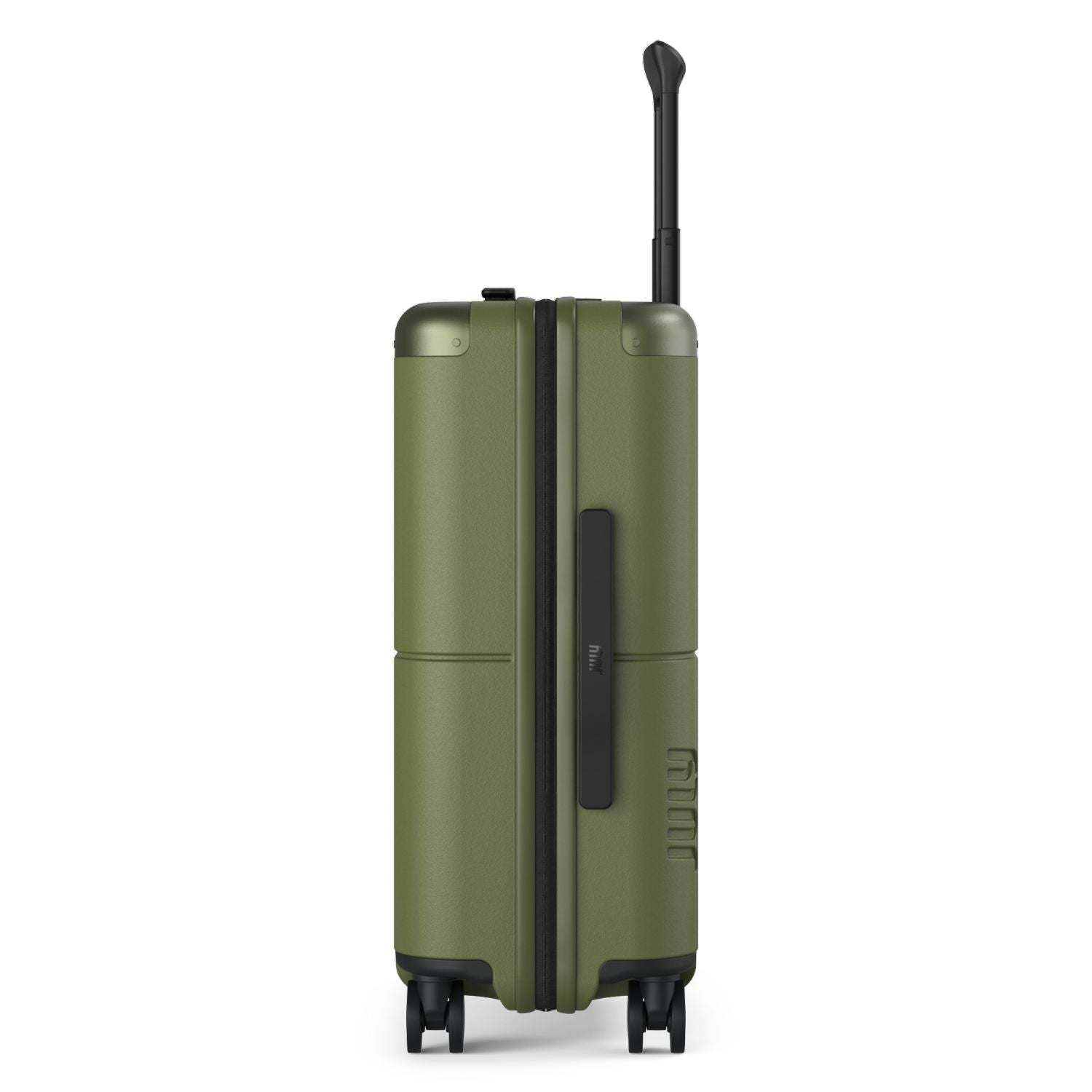 July Carry On Original Polycarbonate 21" Luggage With Power Bank & Usb/Usb-C Cable - Moss