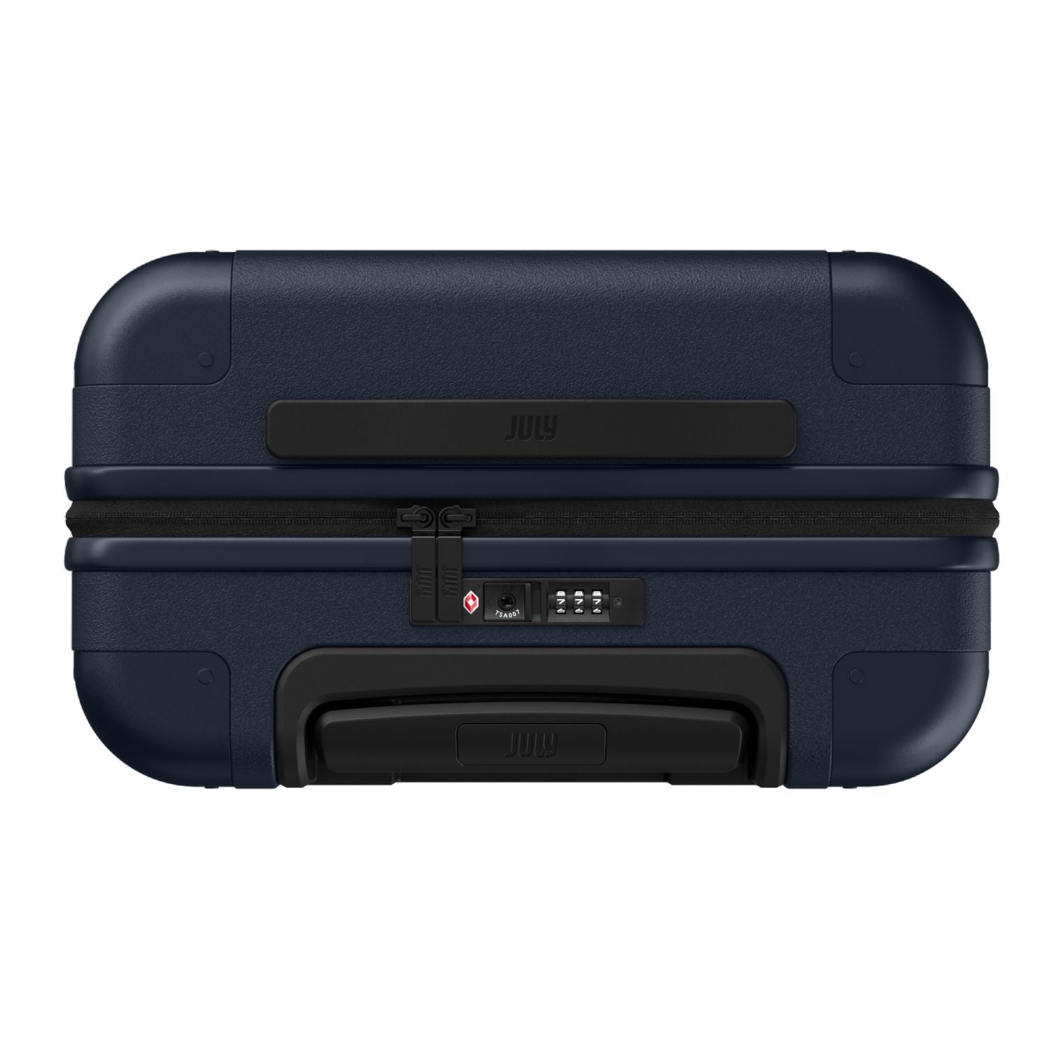 July Carry On Original Polycarbonate 21" Luggage With Power Bank & Usb/Usb-C Cable - Navy