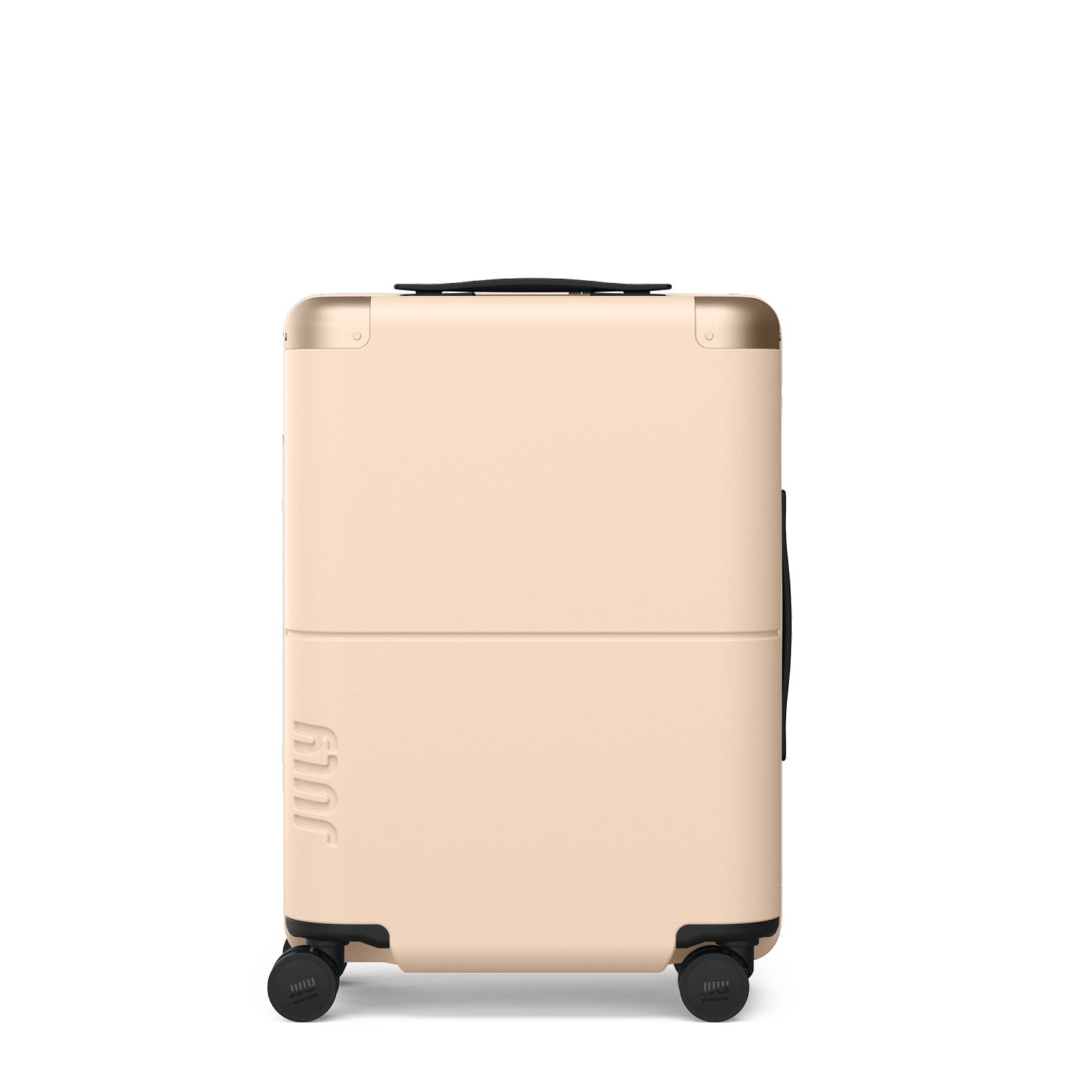 July Carry On Original Polycarbonate 21" Luggage With Power Bank & Usb/Usb-C Cable - Sand