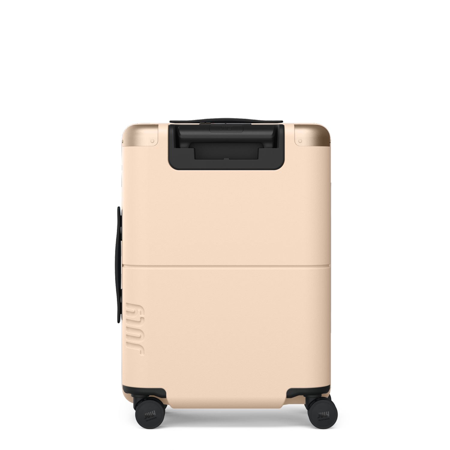 July Carry On Original Polycarbonate 21" Luggage With Power Bank & Usb/Usb-C Cable - Sand
