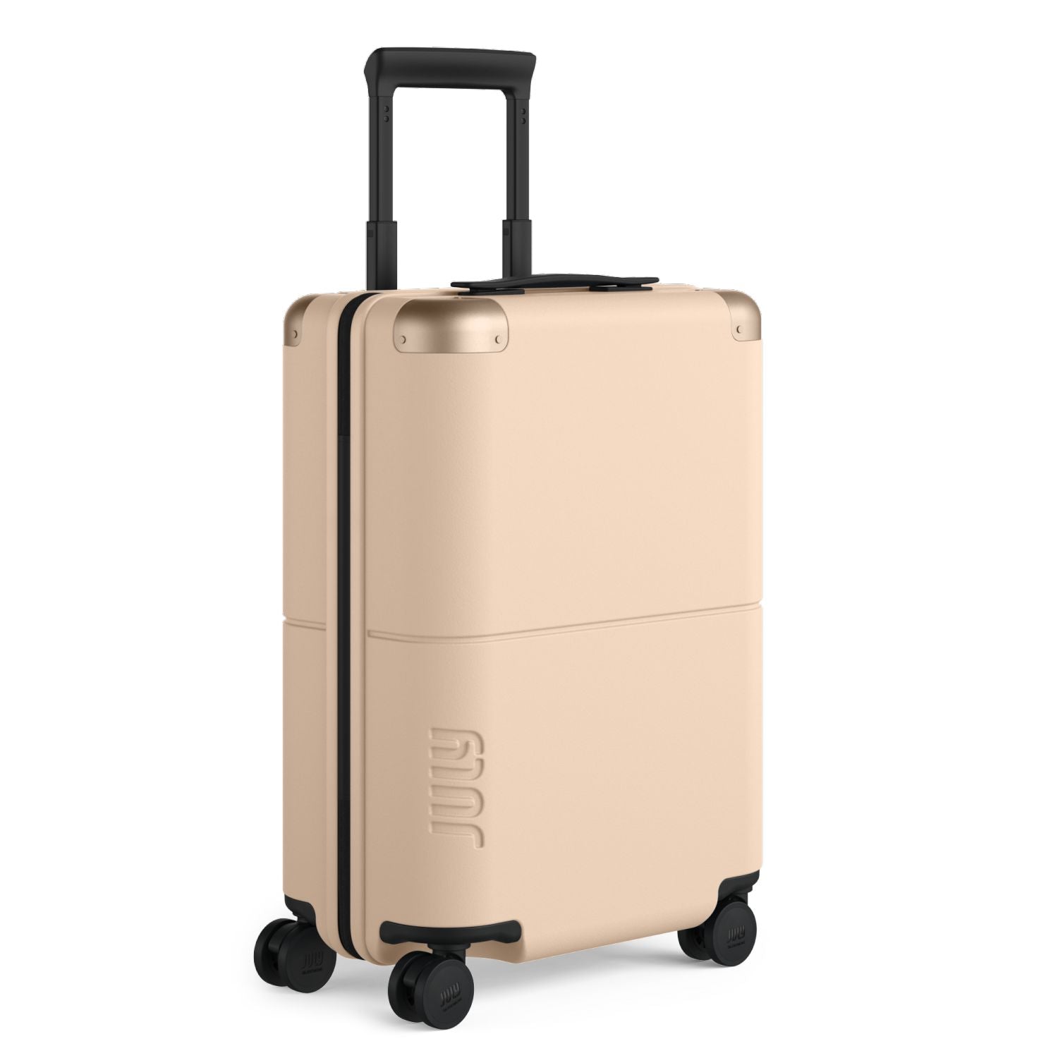 July Carry On Original Polycarbonate 21" Luggage With Power Bank & Usb/Usb-C Cable - Sand
