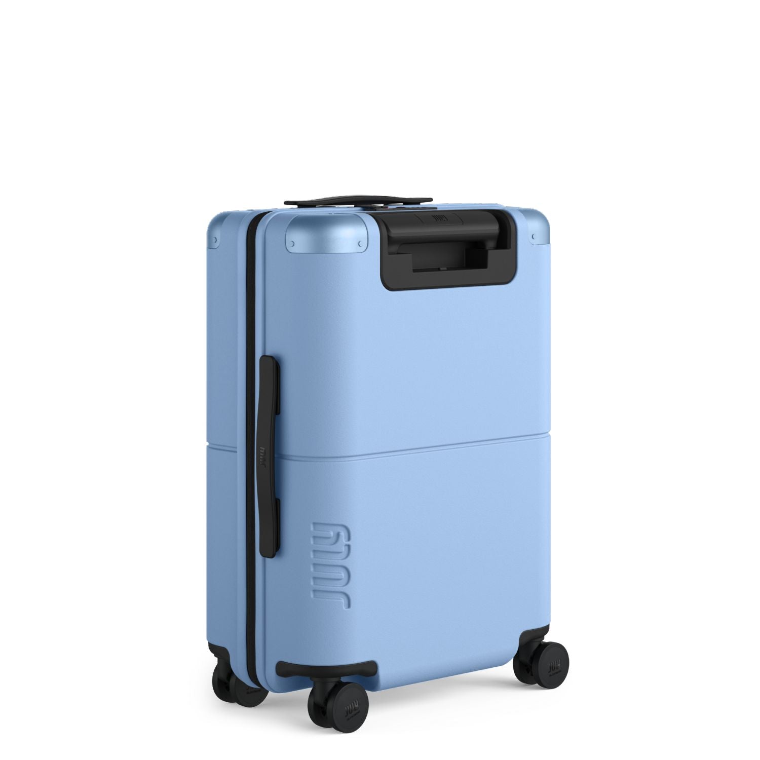 July Carry On Original Polycarbonate 21" Luggage With Power Bank & Usb/Usb-C Cable - Sky