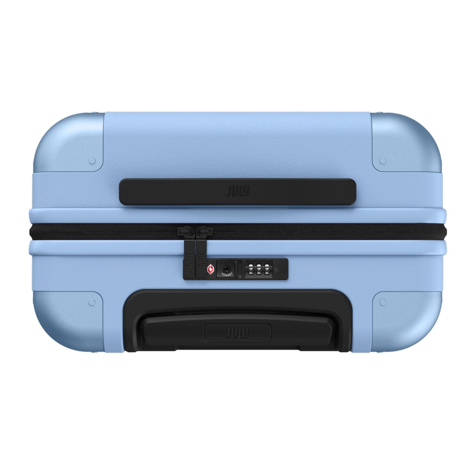 July Carry On Original Polycarbonate 21" Luggage With Power Bank & Usb/Usb-C Cable - Sky