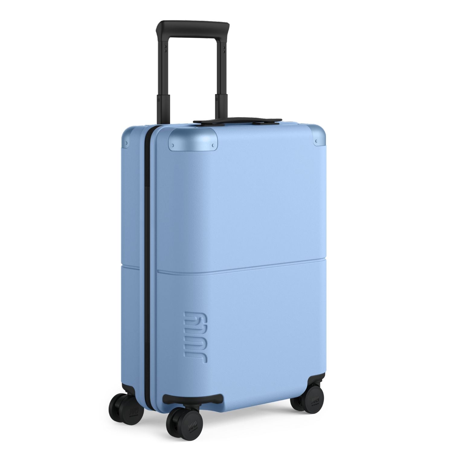 July Carry On Original Polycarbonate 21" Luggage With Power Bank & Usb/Usb-C Cable - Sky