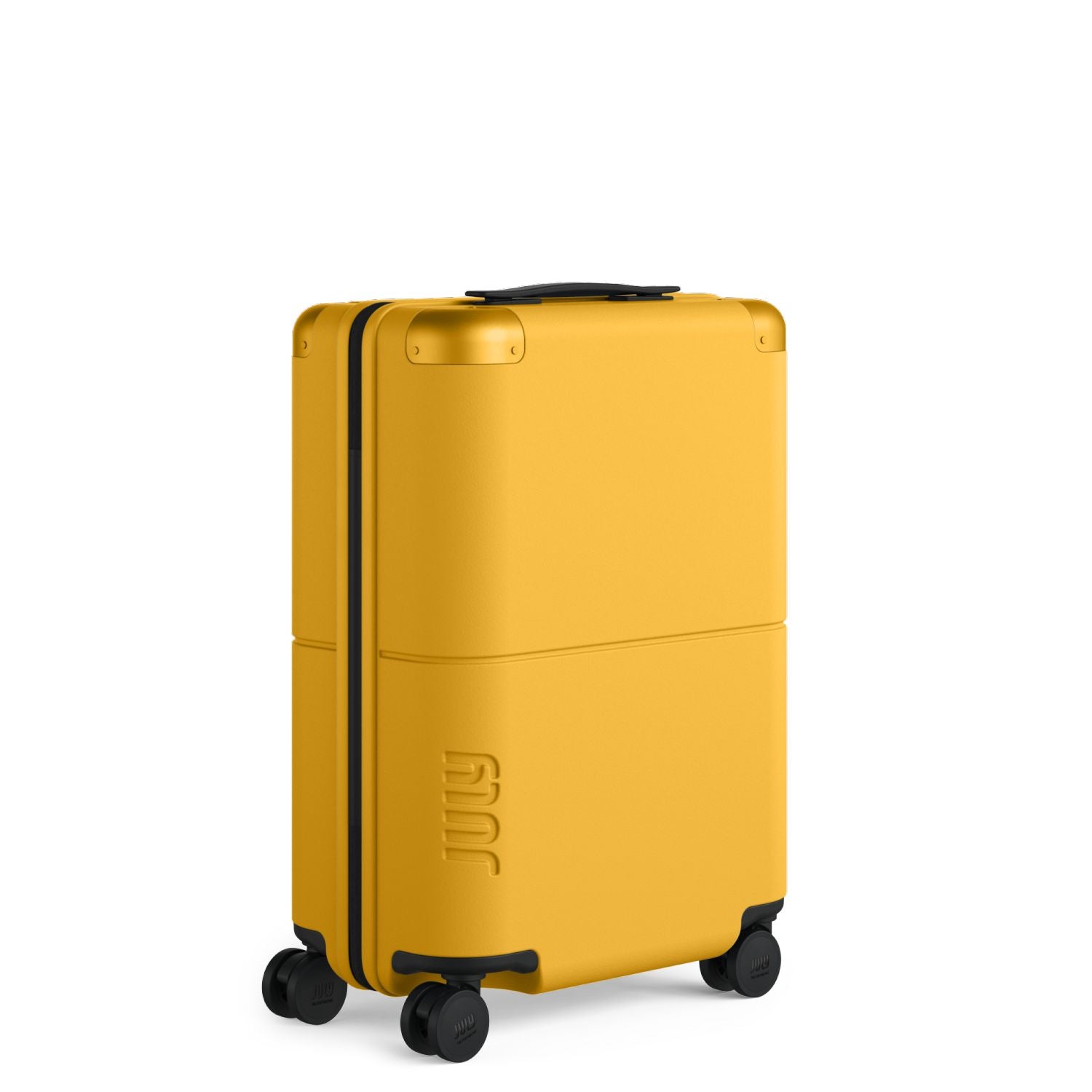 July Carry On Original Polycarbonate 21" Luggage With Power Bank & Usb/Usb-C Cable - Yellow