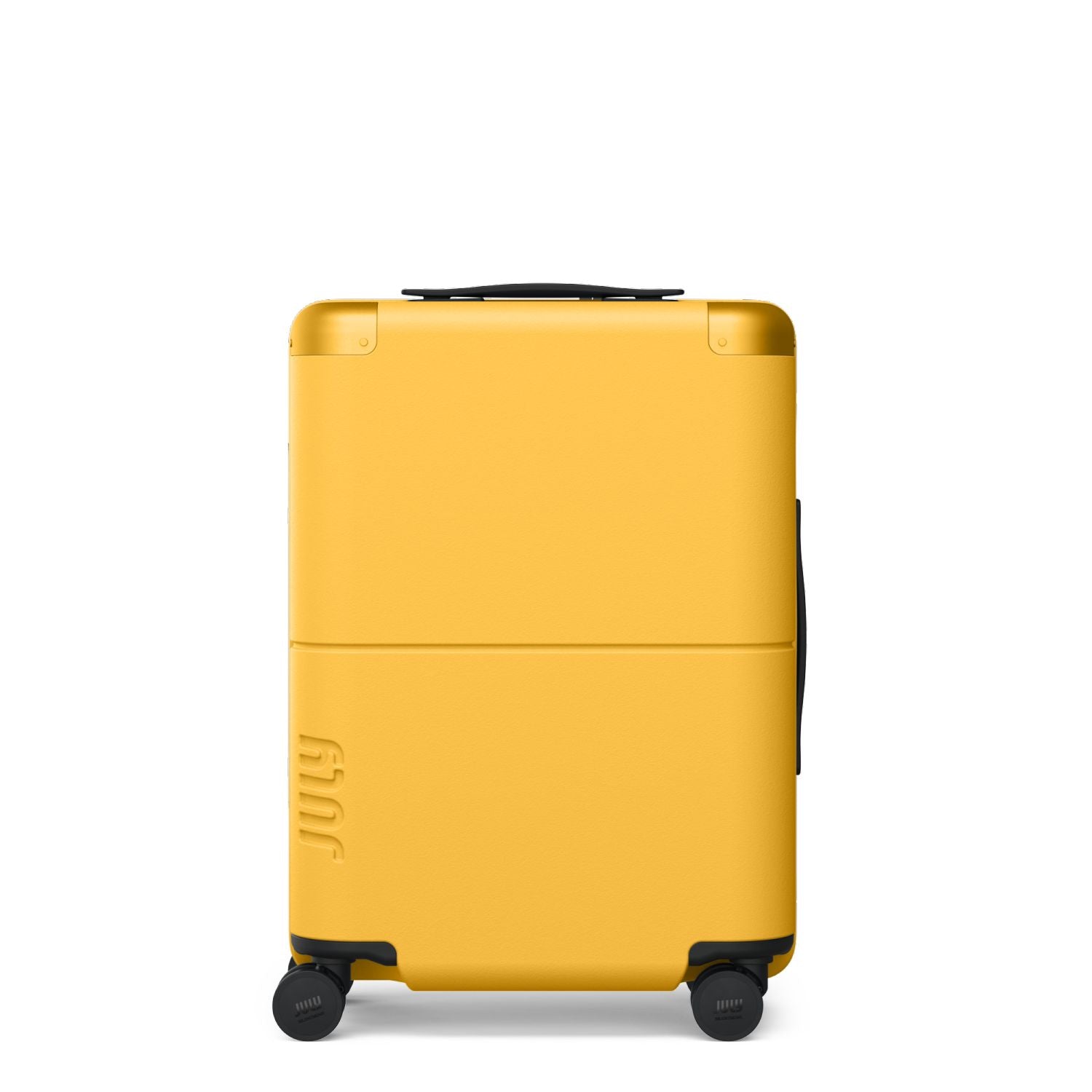 July Carry On Original Polycarbonate 21" Luggage With Power Bank & Usb/Usb-C Cable - Yellow