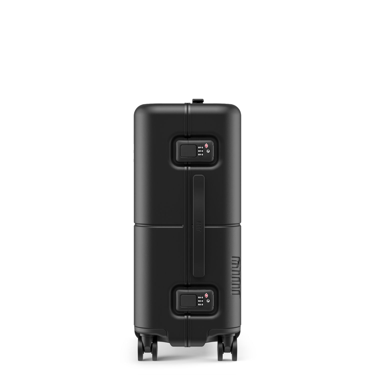 July Carry On Trunk Polycarbonate 21" Luggage With Fast Charge Usb-C Cable - Matte Black
