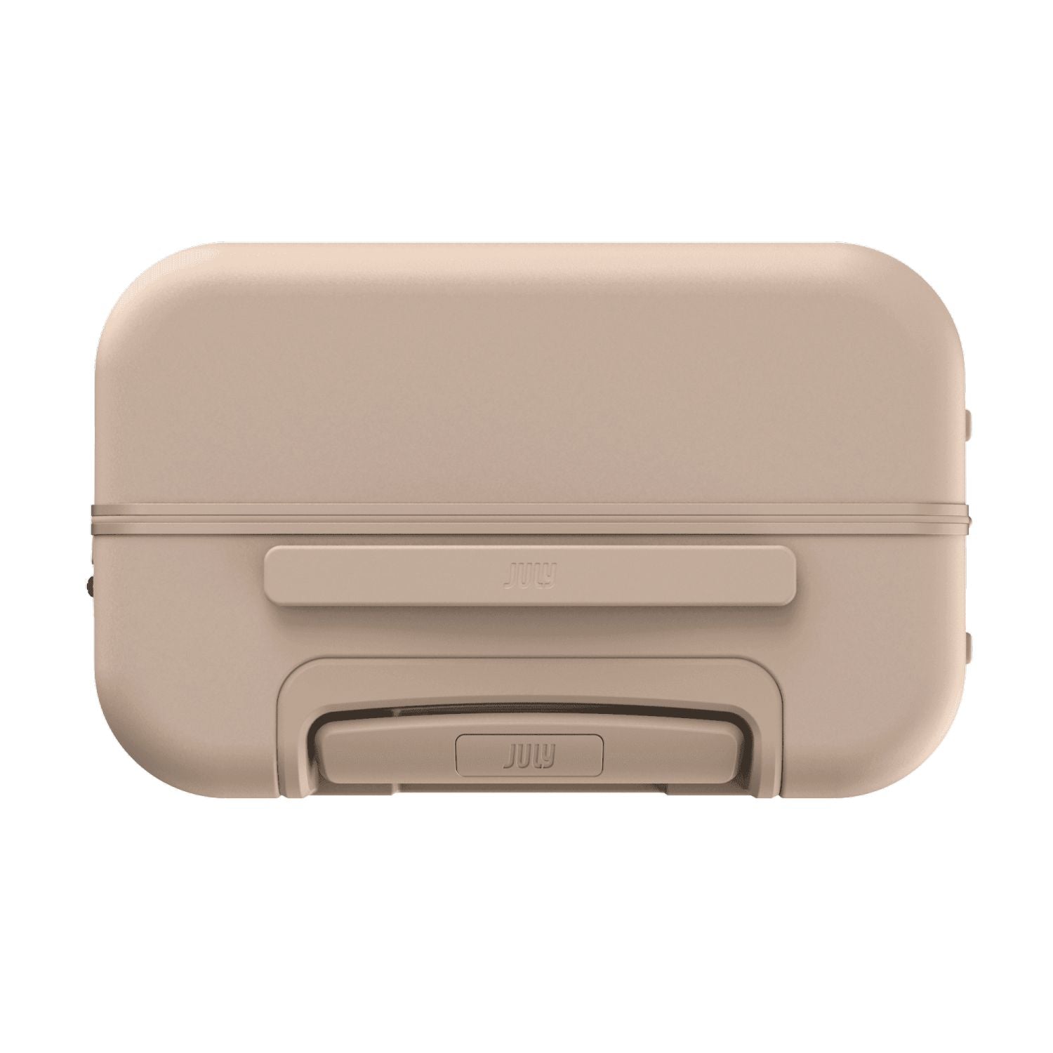 July Carry On Trunk Polycarbonate 21" Luggage With Fast Charge Usb-C Cable - Matte Sand