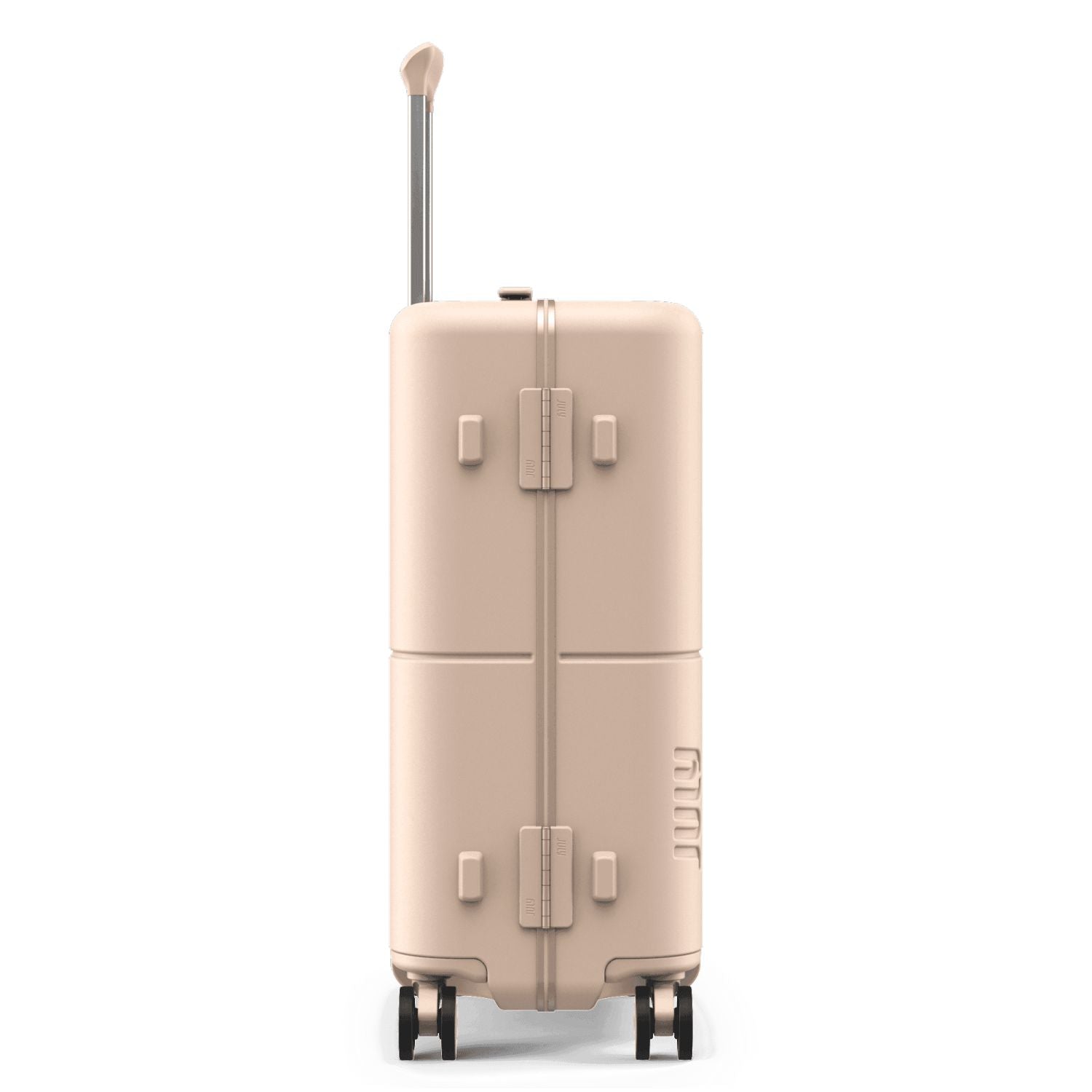 July Carry On Trunk Polycarbonate 21" Luggage With Fast Charge Usb-C Cable - Matte Sand