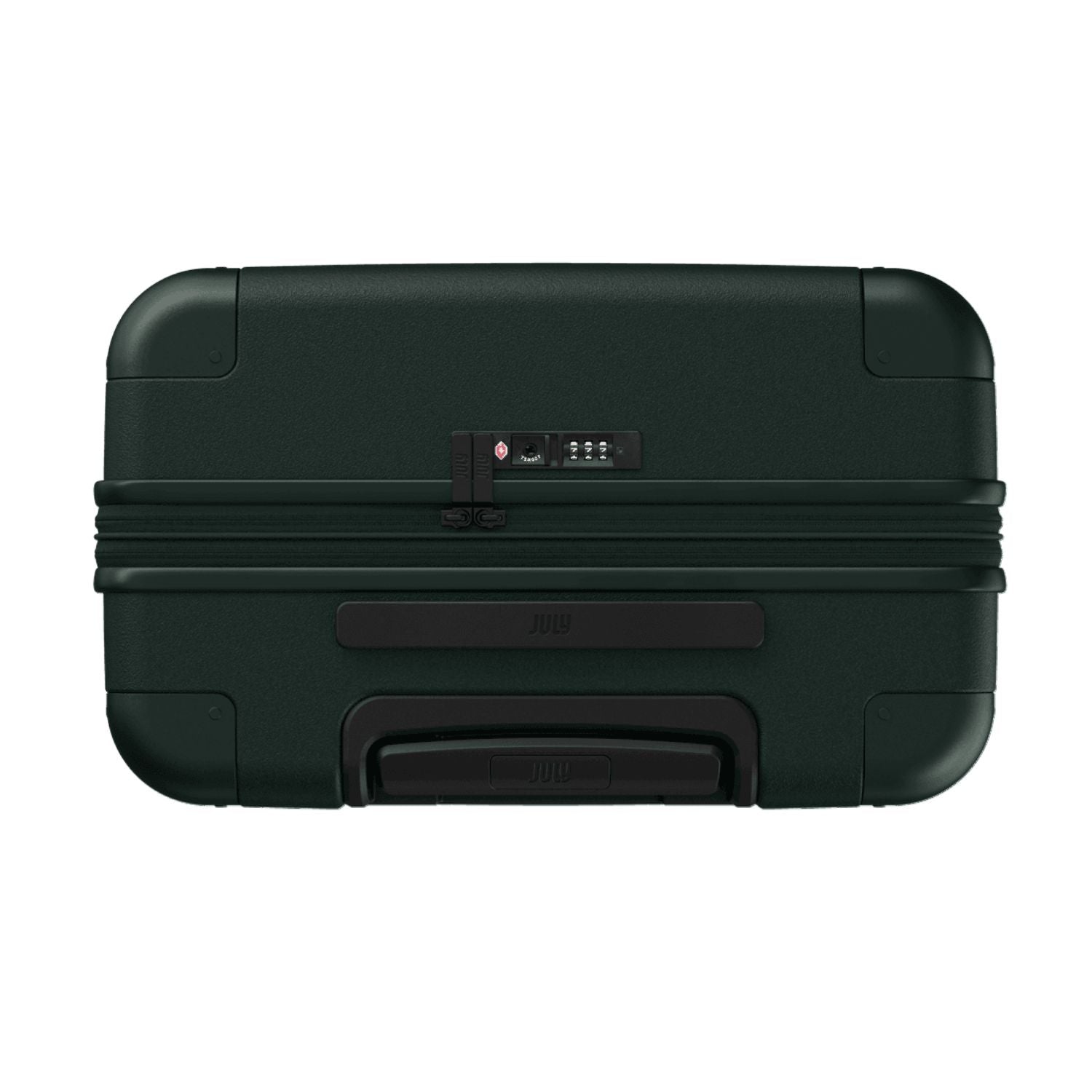 July Checked Expandable Polycarbonate 26" Luggage - Forest