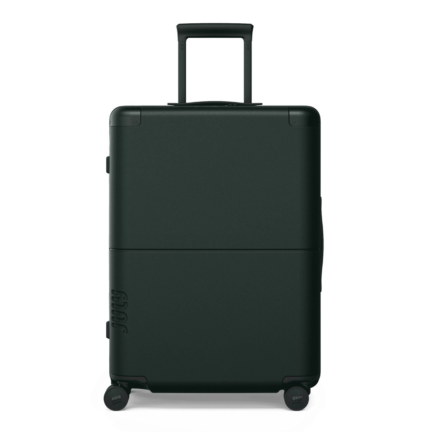 July Checked Expandable Polycarbonate 26" Luggage - Forest