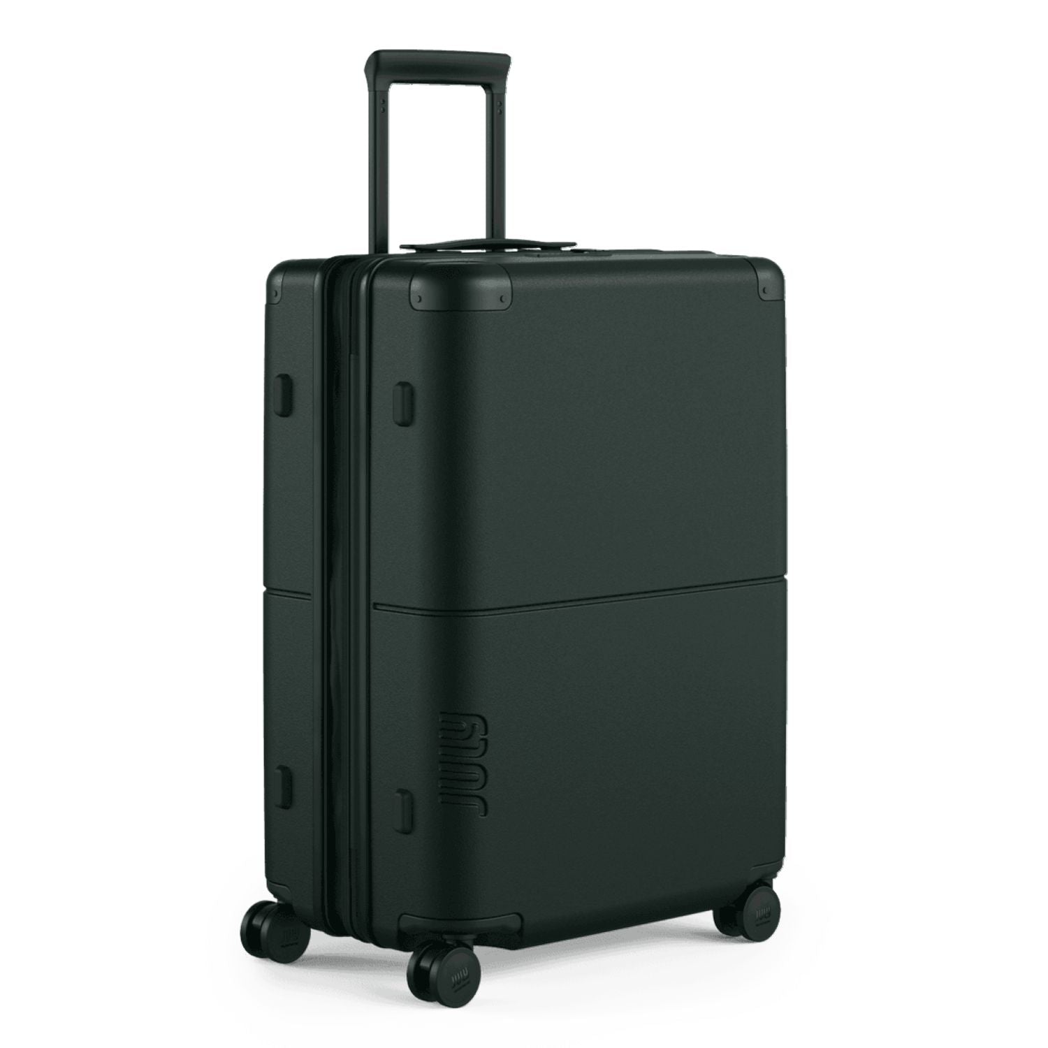 July Checked Expandable Polycarbonate 26" Luggage - Forest