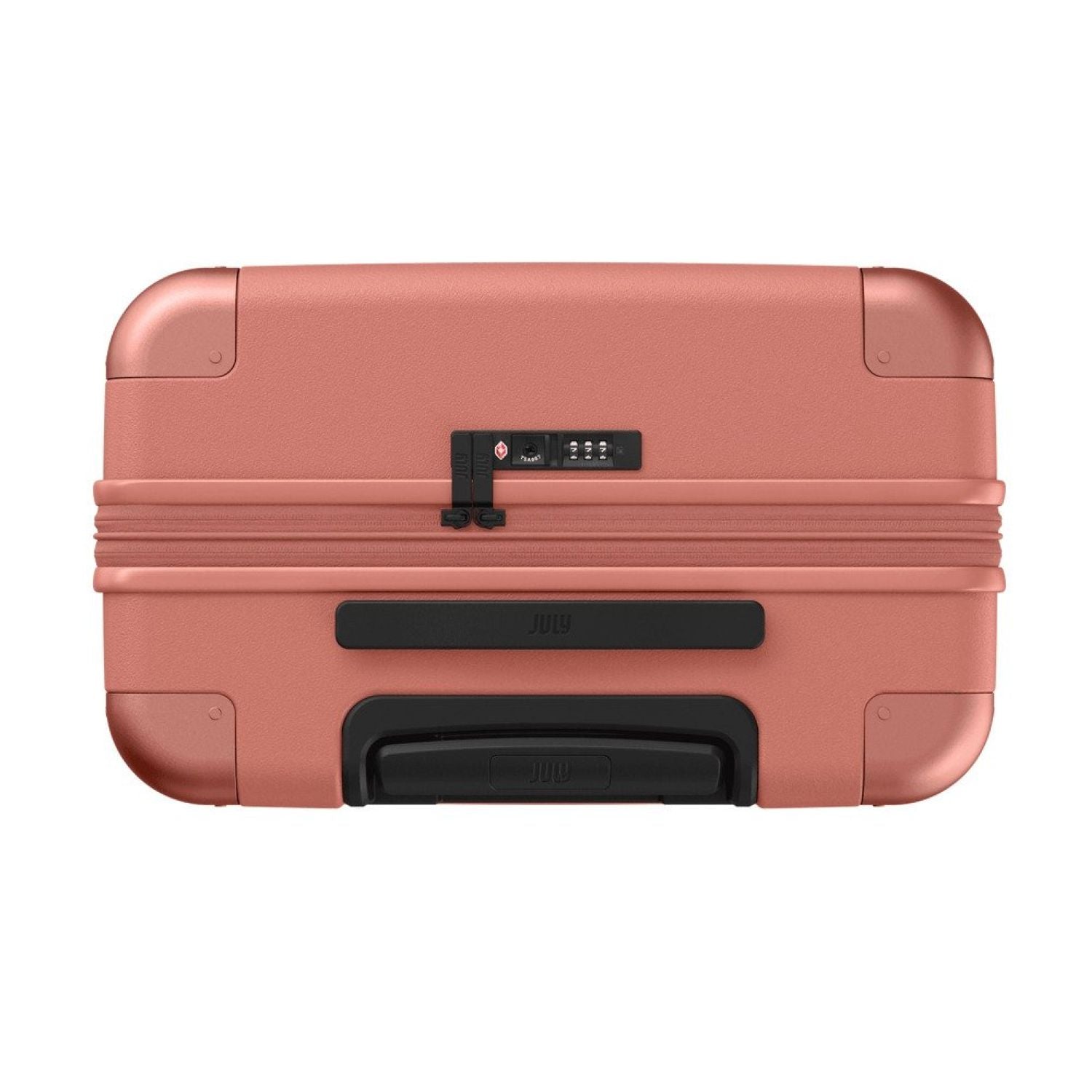 July Checked Expandable Polycarbonate 26" Luggage - Clay
