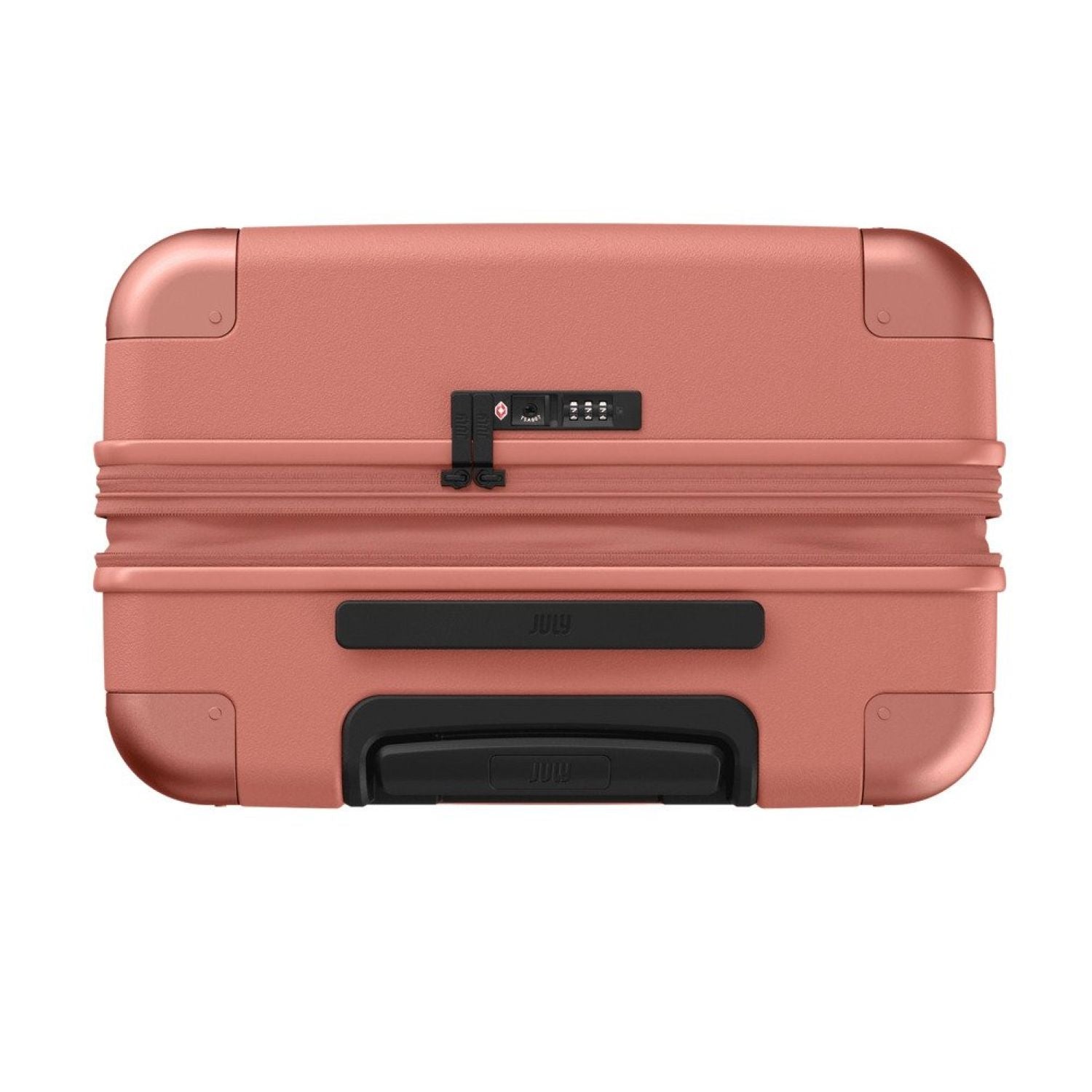 July Checked Expandable Polycarbonate 26" Luggage - Clay