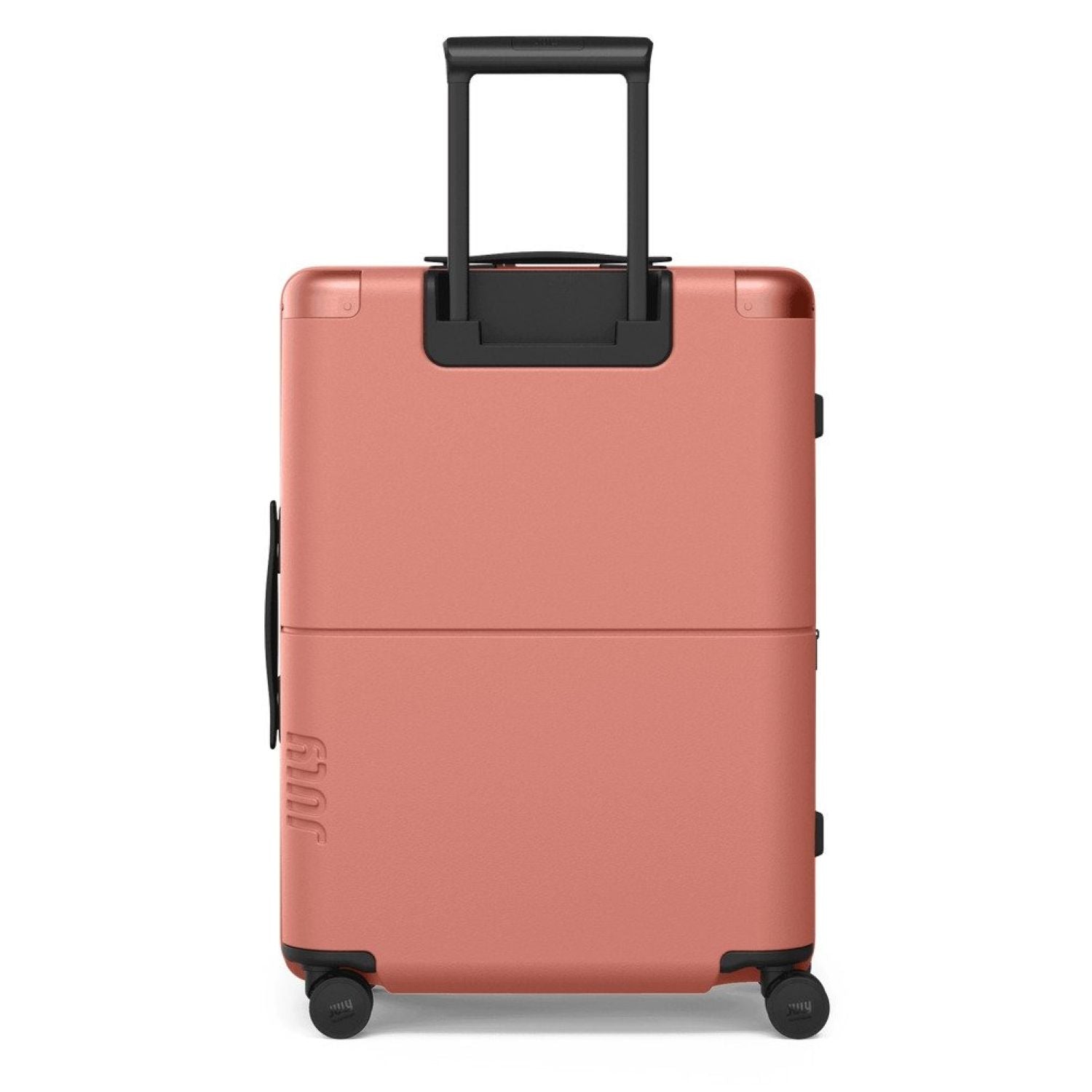 July Checked Expandable Polycarbonate 26" Luggage - Clay