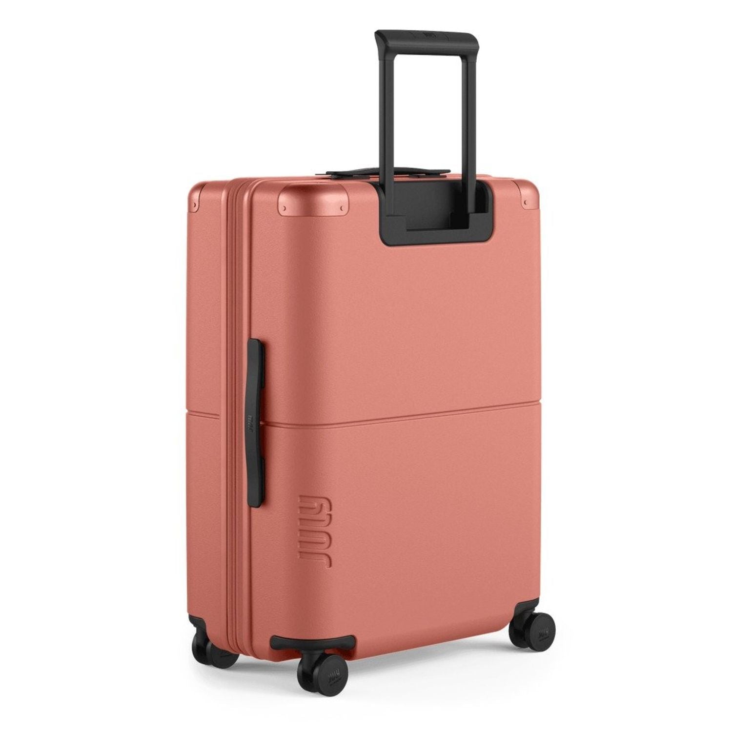 July Checked Expandable Polycarbonate 26" Luggage - Clay