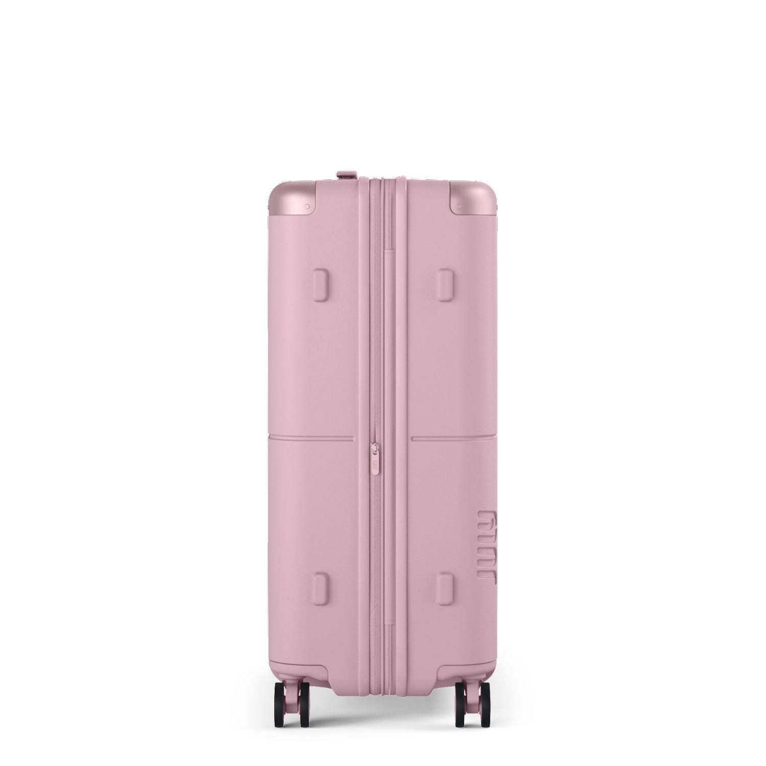 July Checked Expandable Polycarbonate 26" Luggage - Blush Pink
