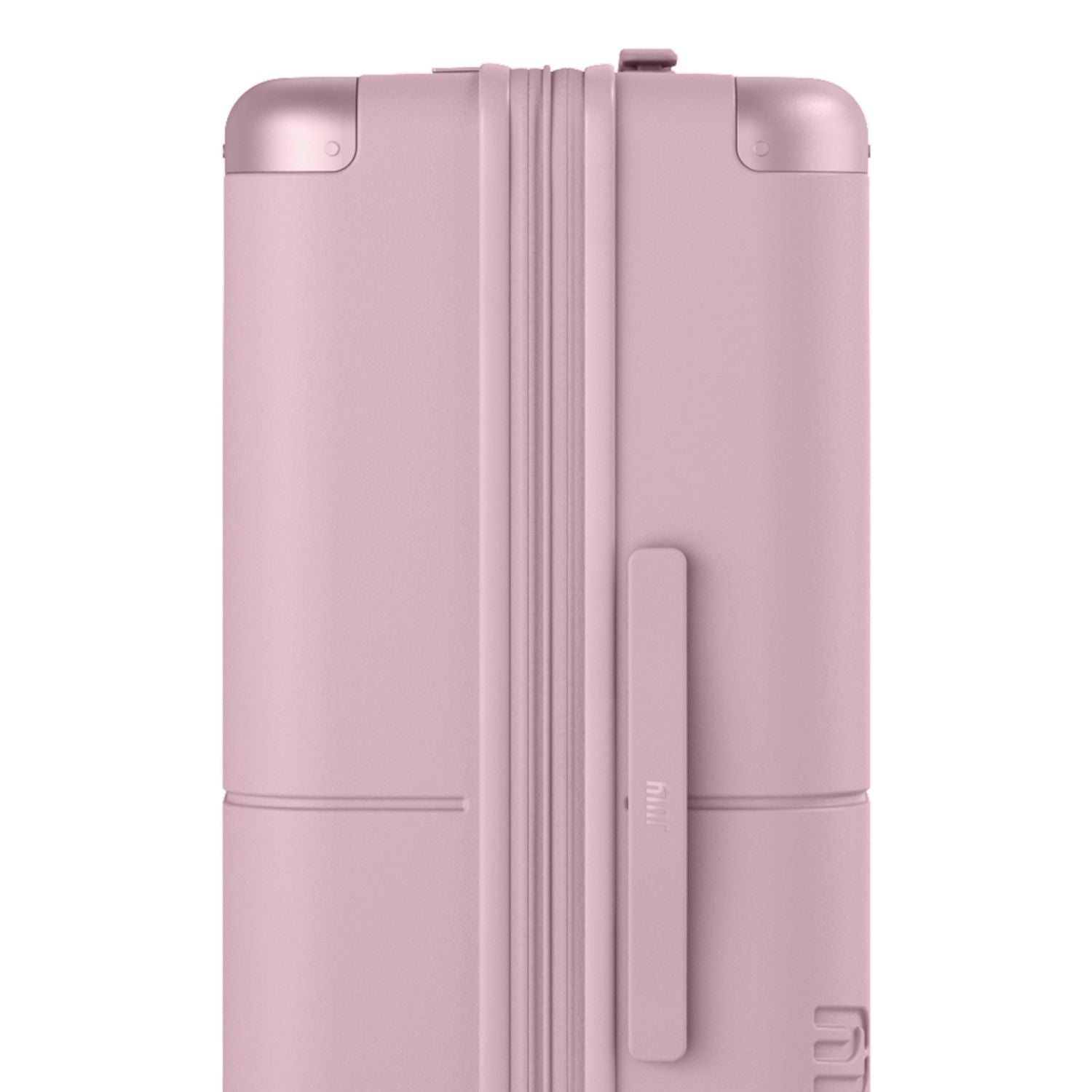 July Checked Expandable Polycarbonate 26" Luggage - Blush Pink