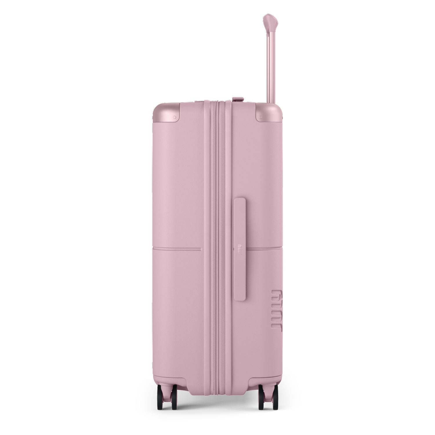 July Checked Expandable Polycarbonate 26" Luggage - Blush Pink