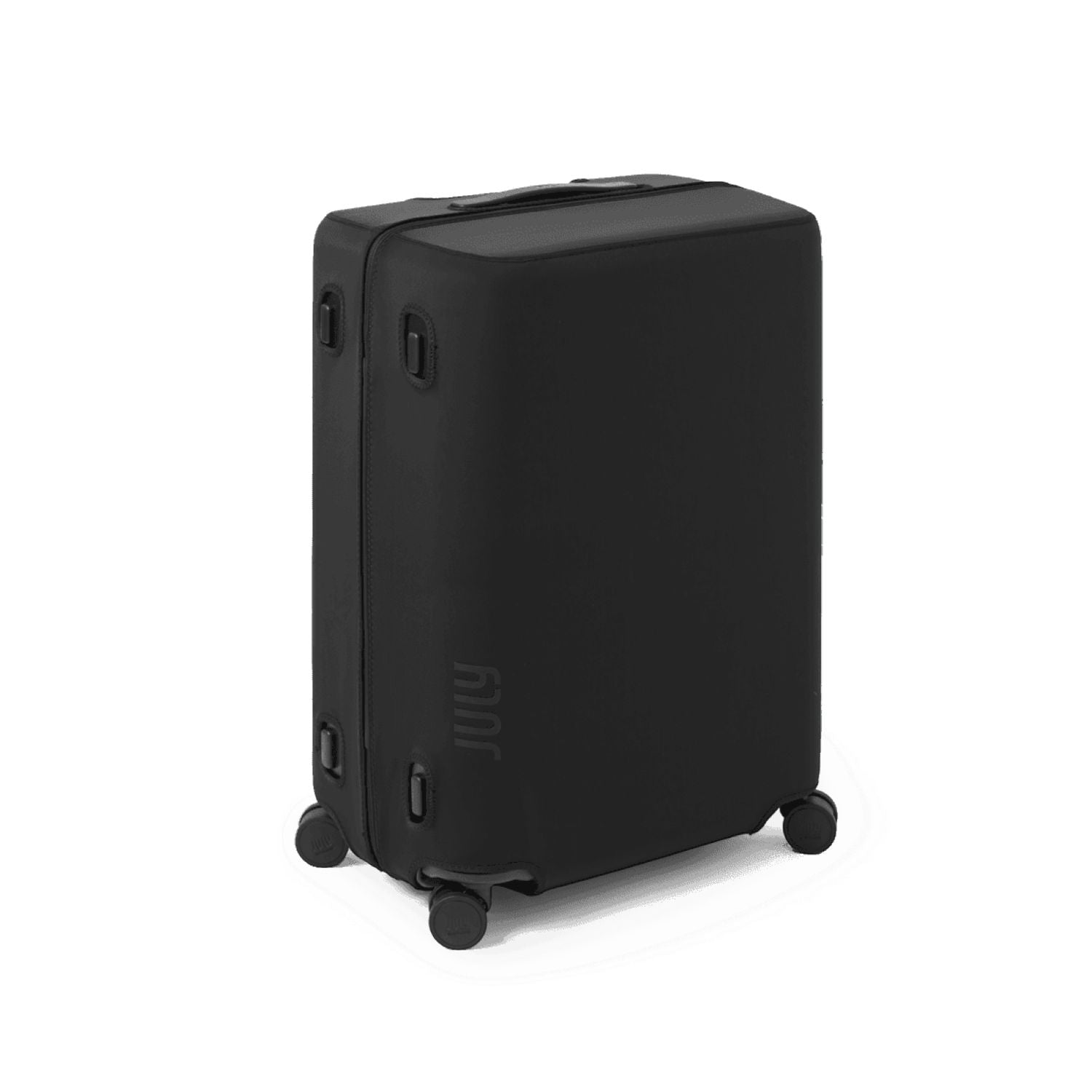 July Checked Luggage Cover - Black