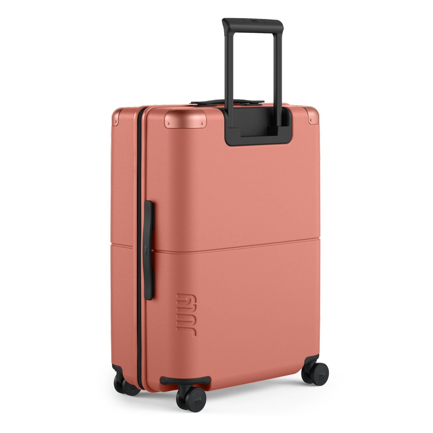 July Checked Polycarbonate 26" Luggage - Clay