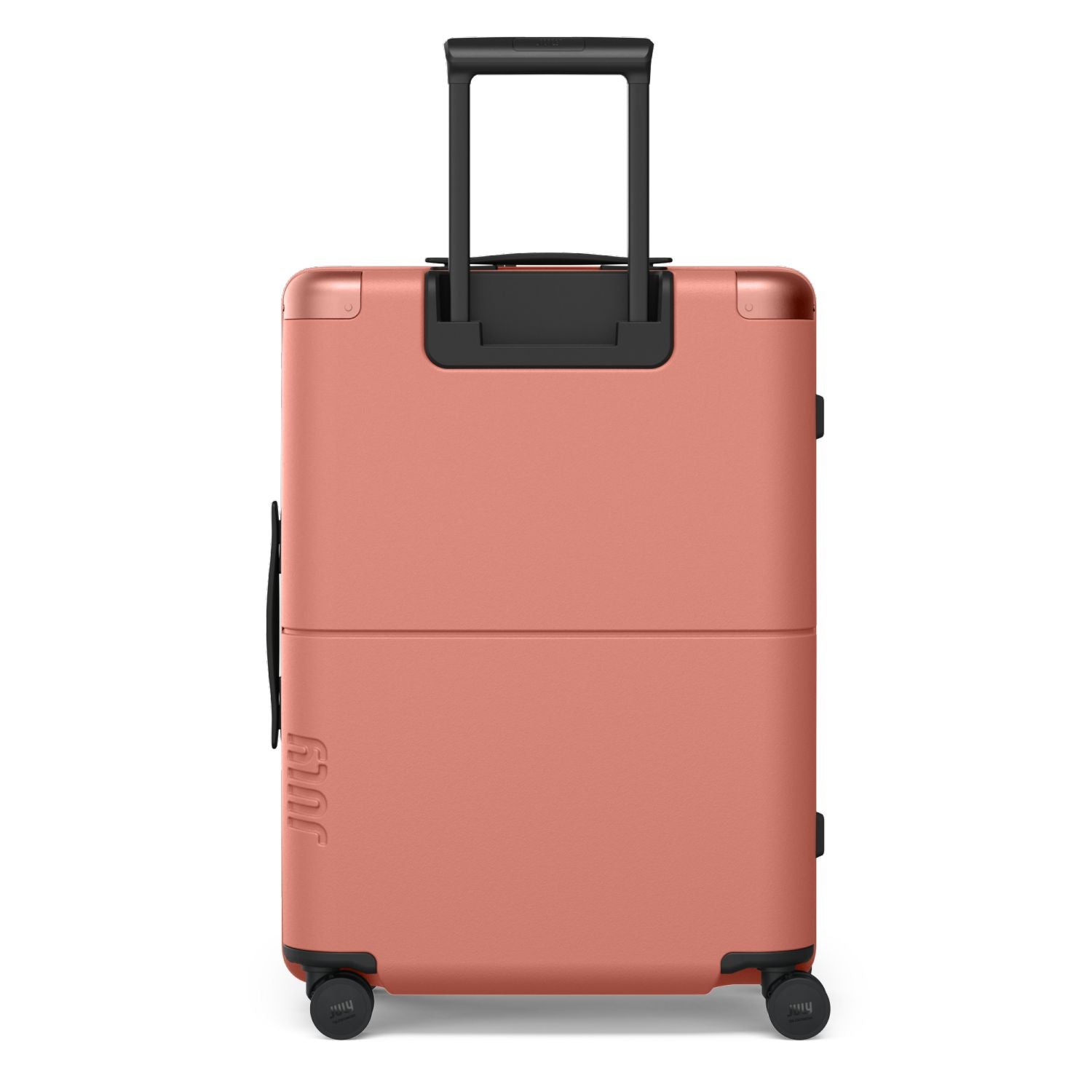 July Checked Polycarbonate 26" Luggage - Clay