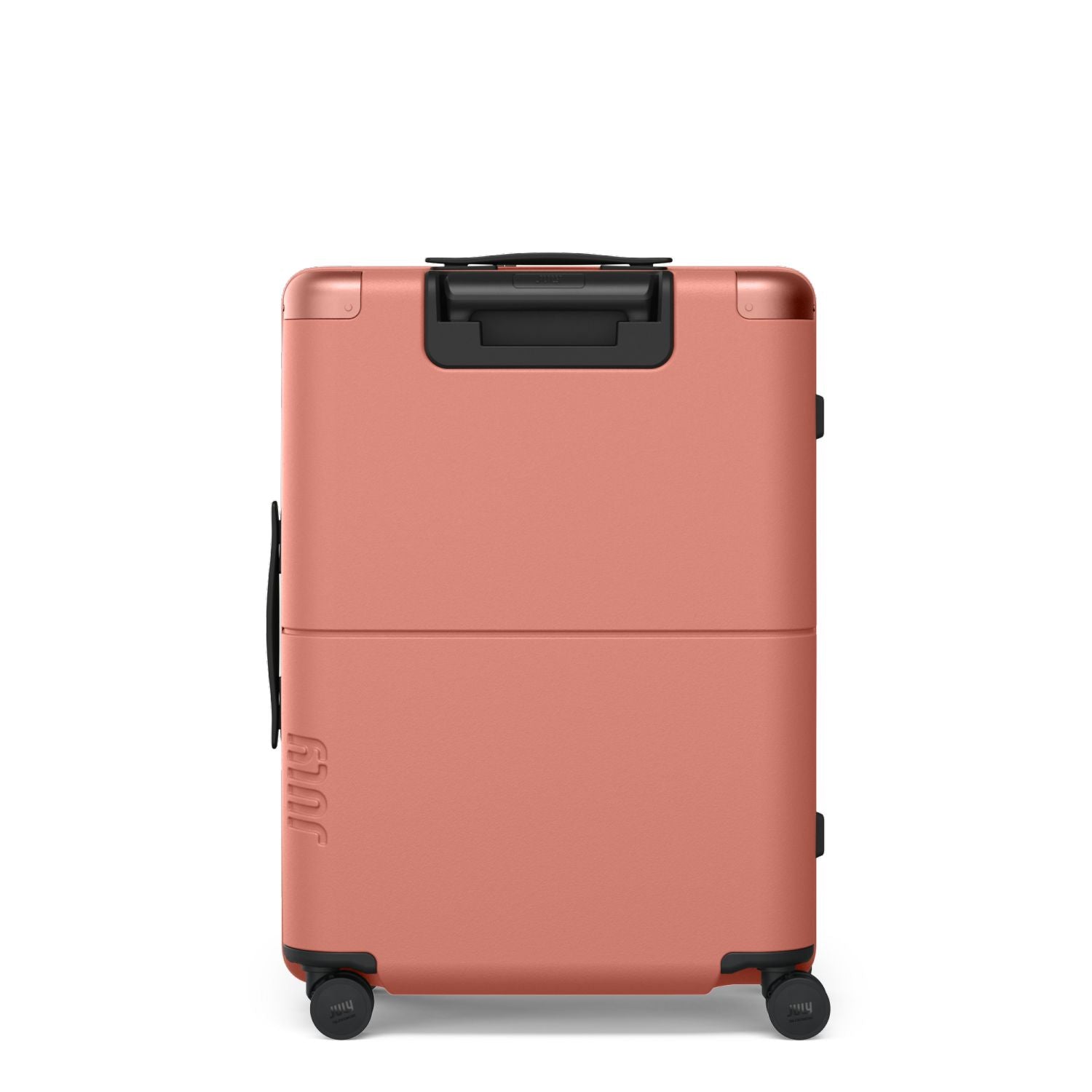 July Checked Polycarbonate 26" Luggage - Clay