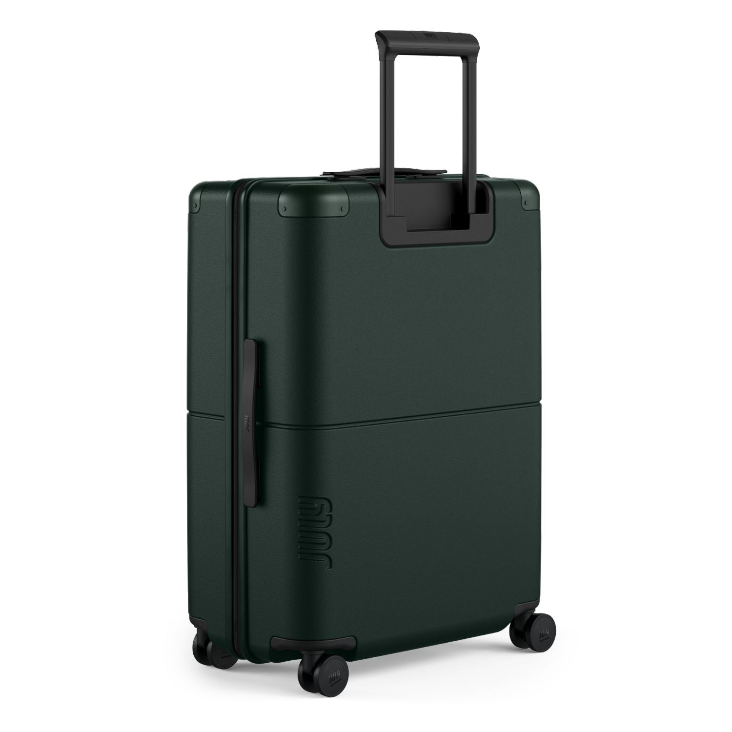 July Checked Polycarbonate 26" Luggage - Forest