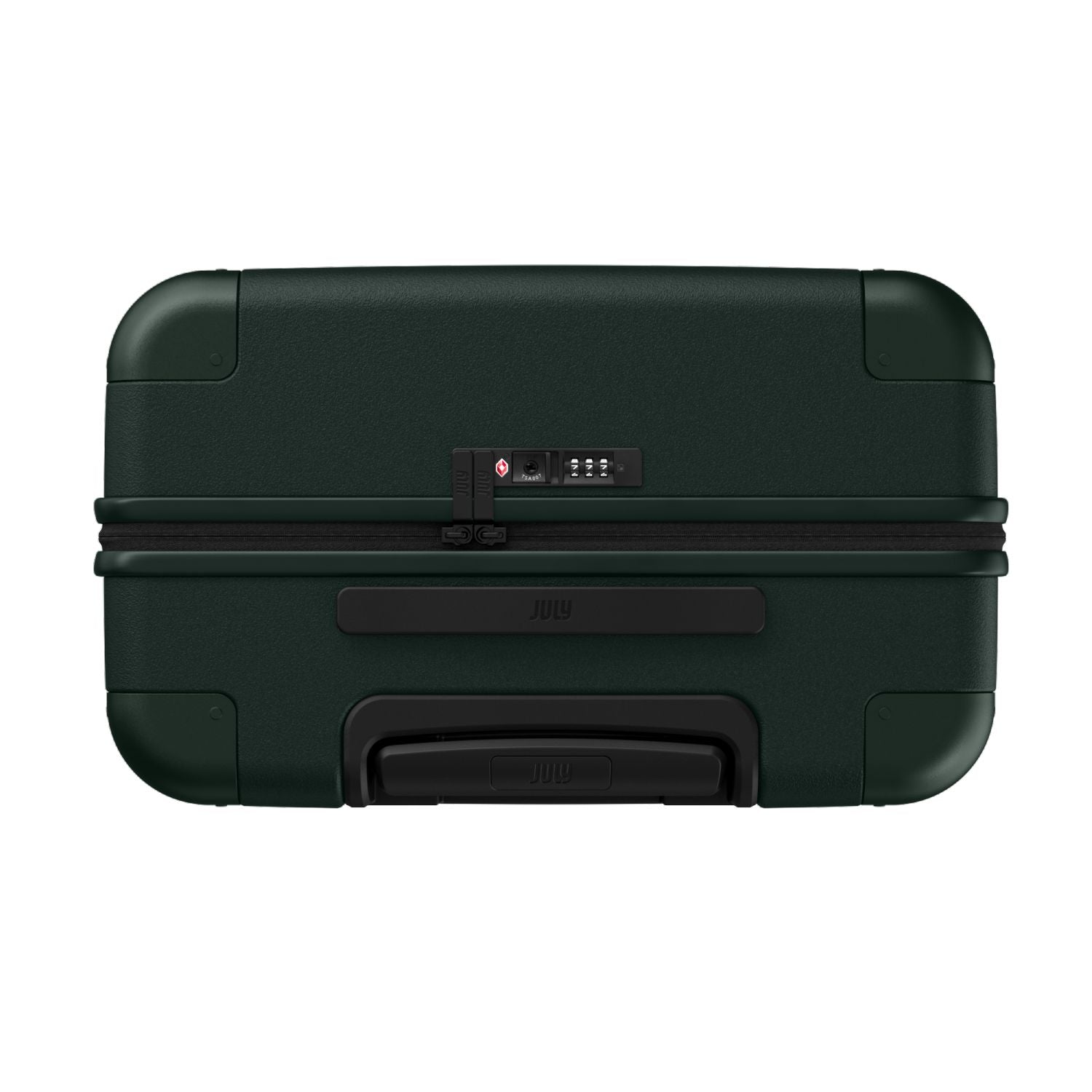 July Checked Polycarbonate 26" Luggage - Forest