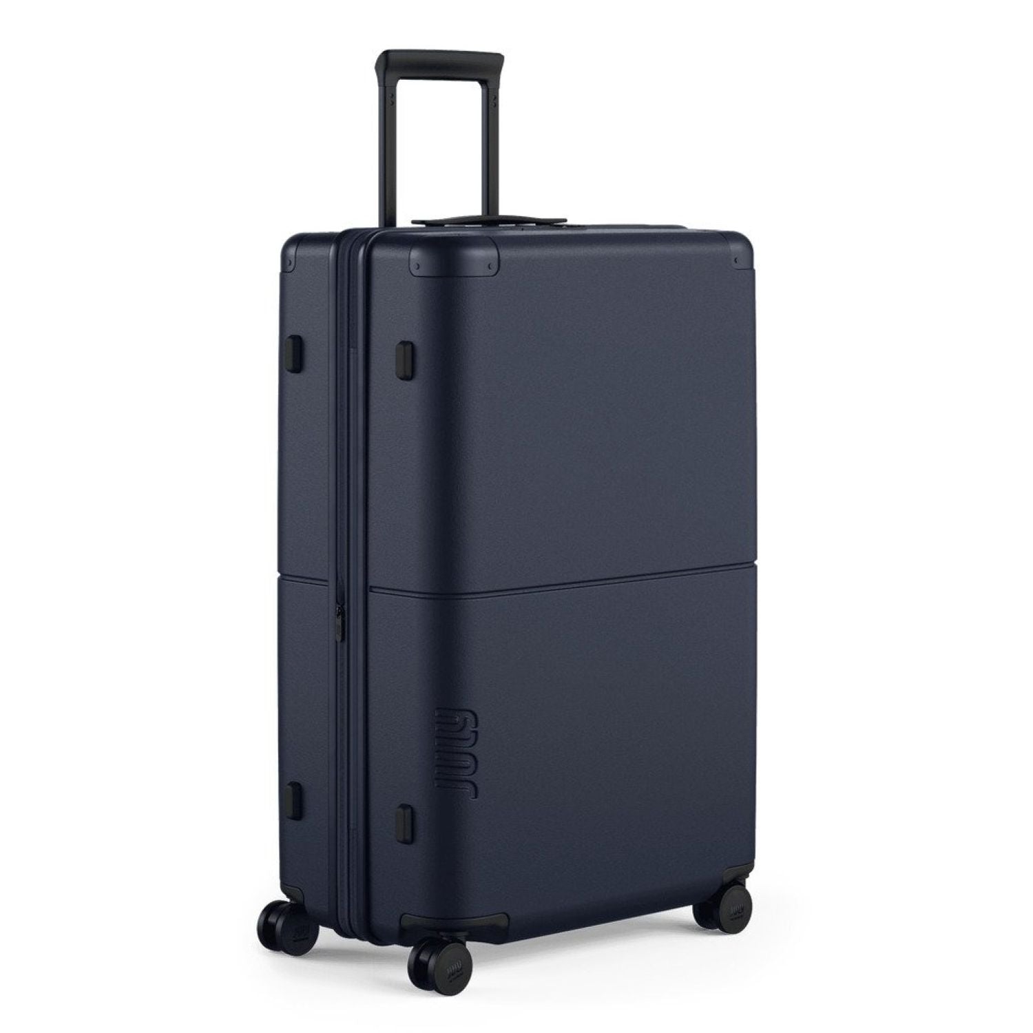 July Checked Plus Expandable Polycarbonate 28" Luggage - Navy