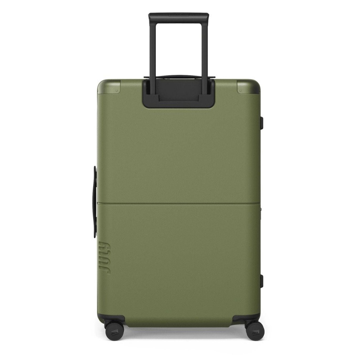 July Checked Plus Expandable Polycarbonate 28" Luggage - Olive