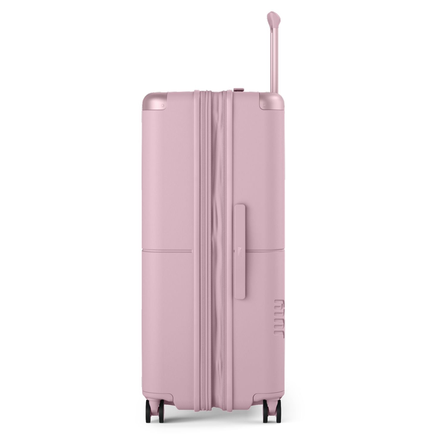 July Checked Plus Expandable Polycarbonate 28" Luggage - Blush Pink