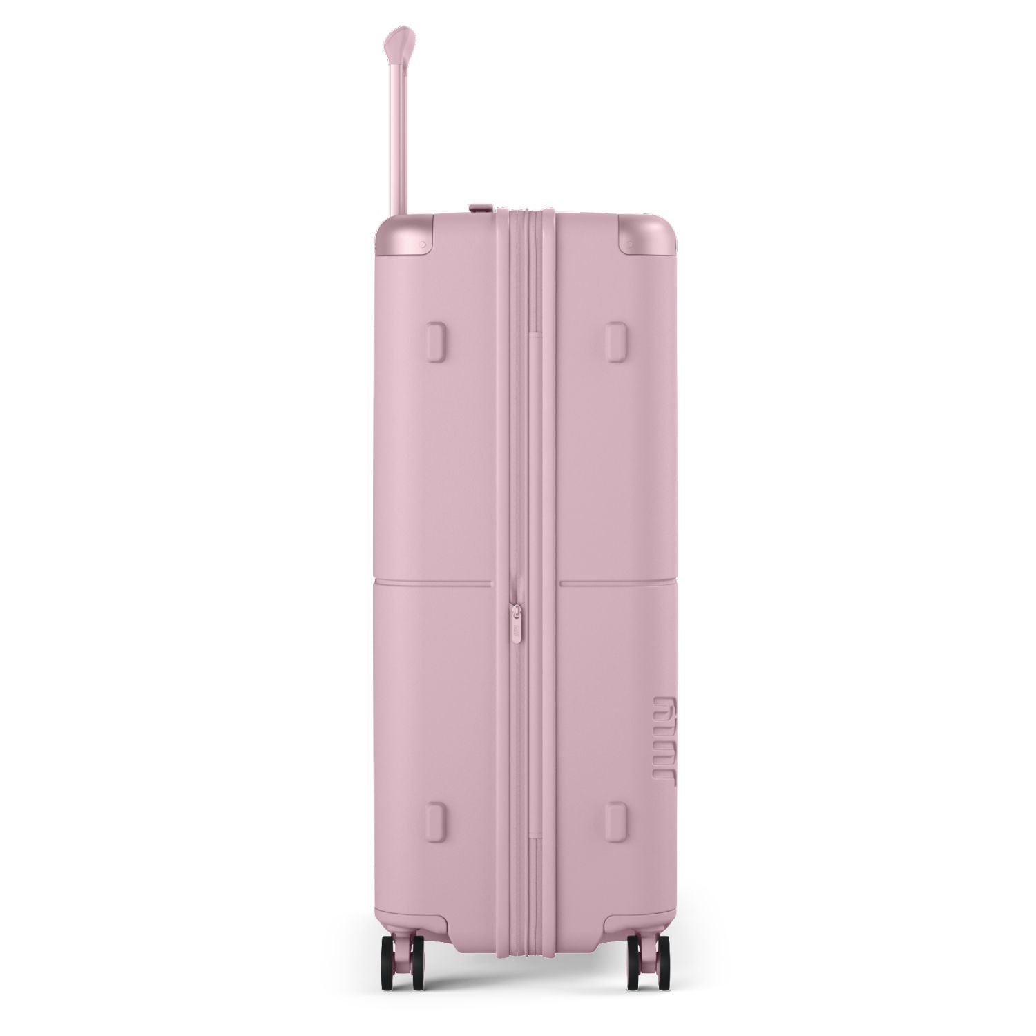 July Checked Plus Expandable Polycarbonate 28" Luggage - Blush Pink