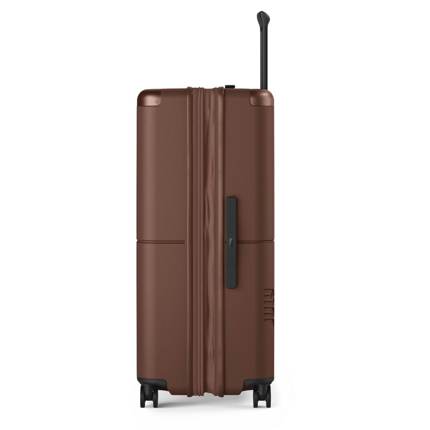 July Checked Plus Expandable Polycarbonate 28" Luggage - Dark Brown
