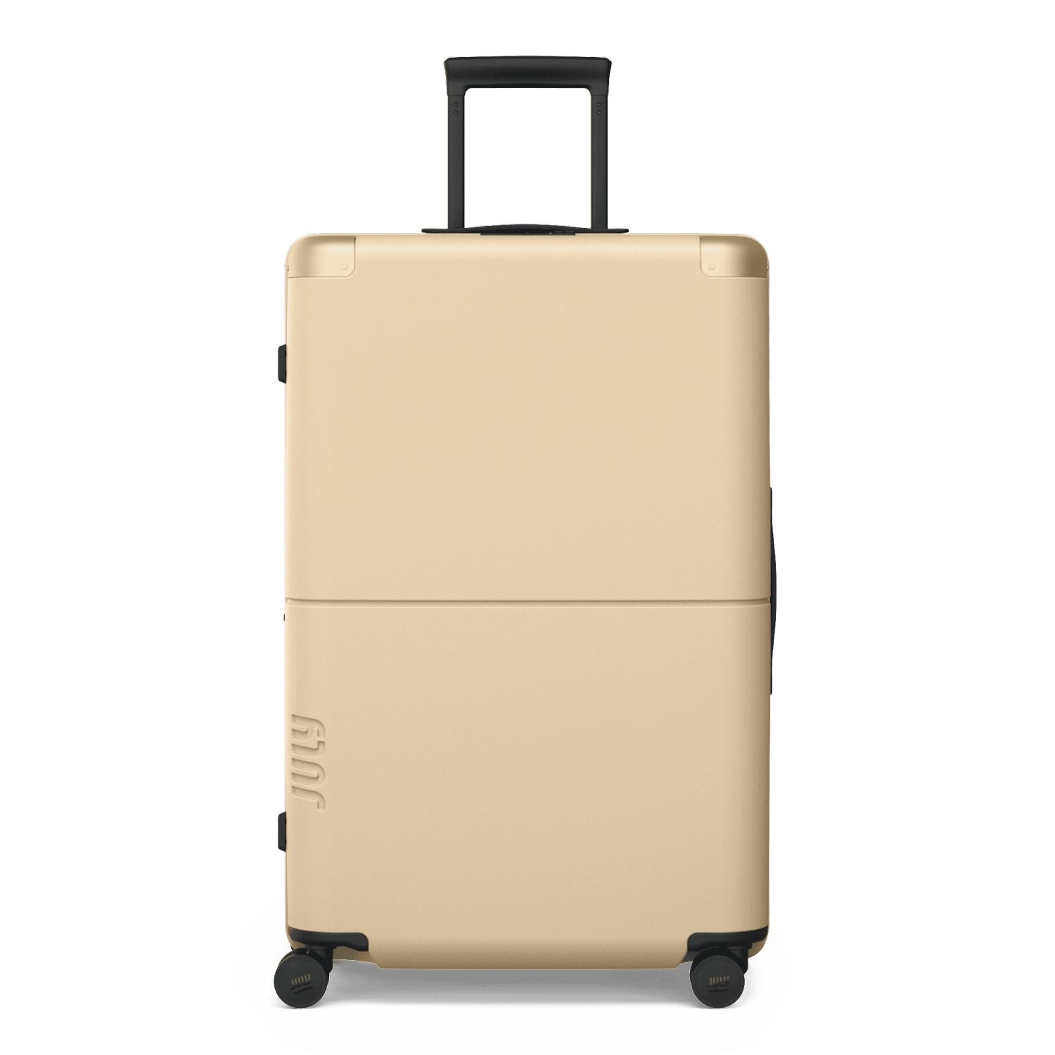 July Checked Plus Expandable Polycarbonate 28" Luggage - Light Taupe