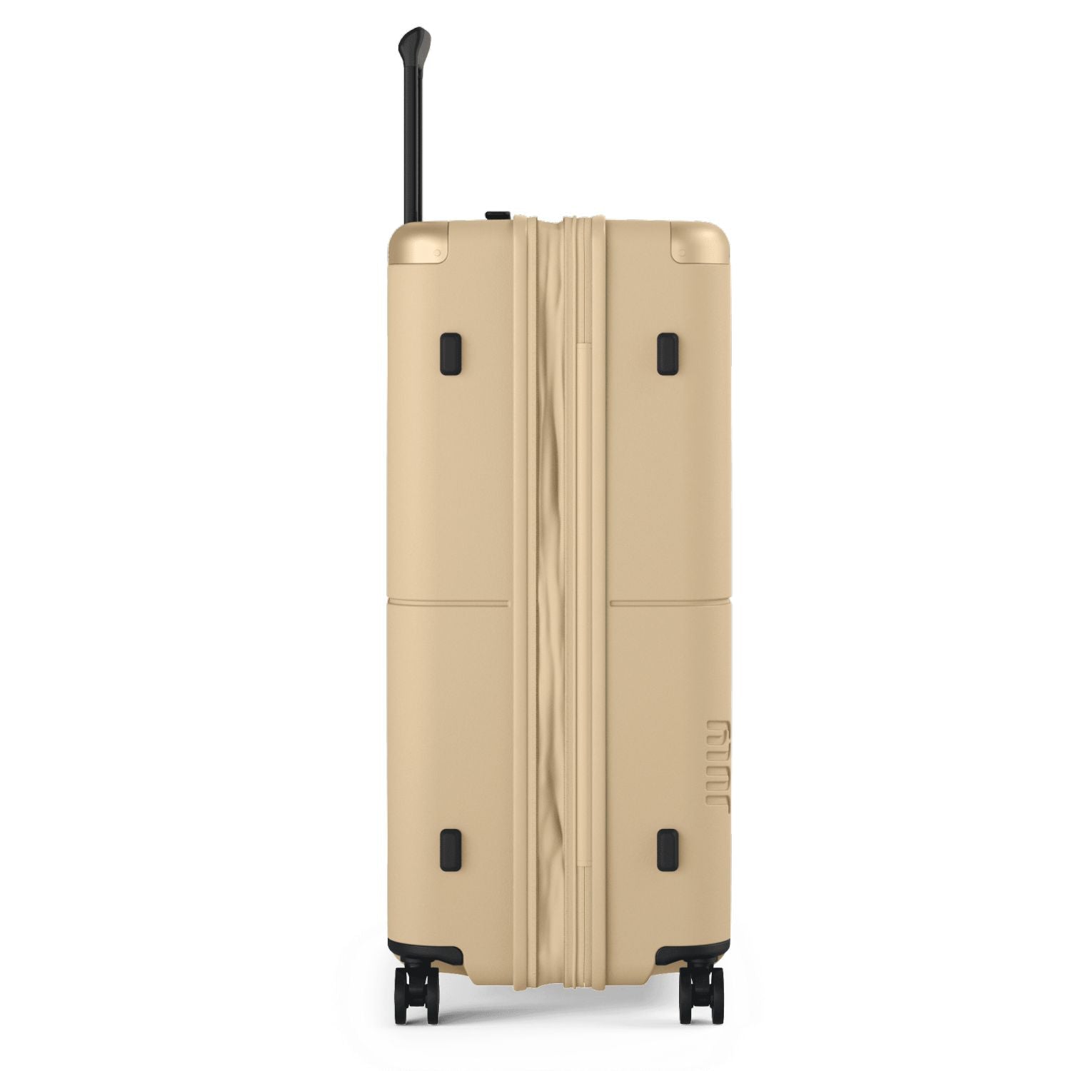 July Checked Plus Expandable Polycarbonate 28" Luggage - Light Taupe