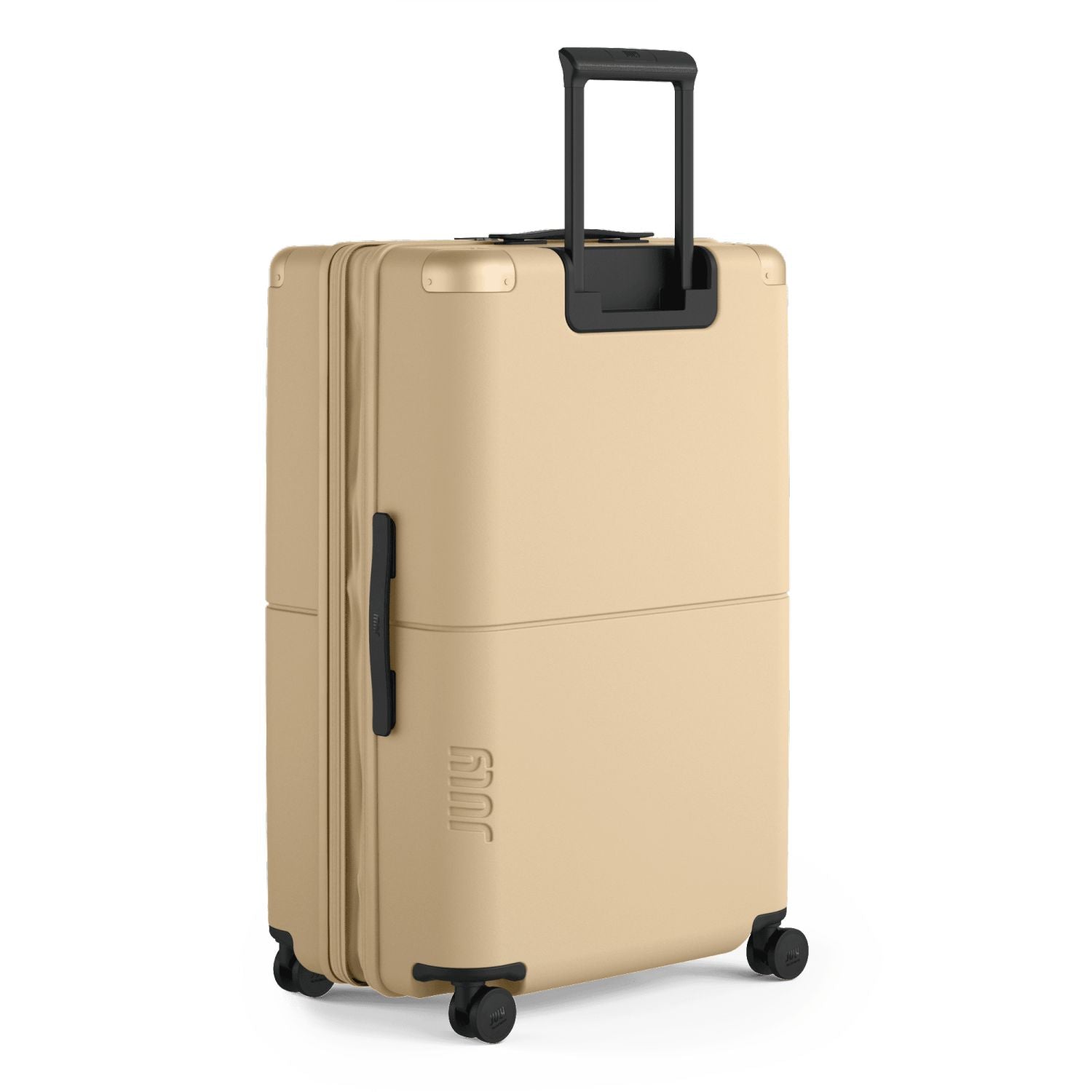 July Checked Plus Expandable Polycarbonate 28" Luggage - Light Taupe