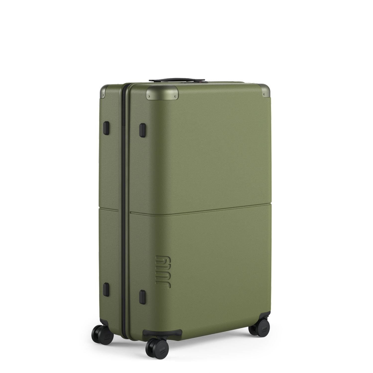 July Checked Plus Polycarbonate 30" Luggage - Moss