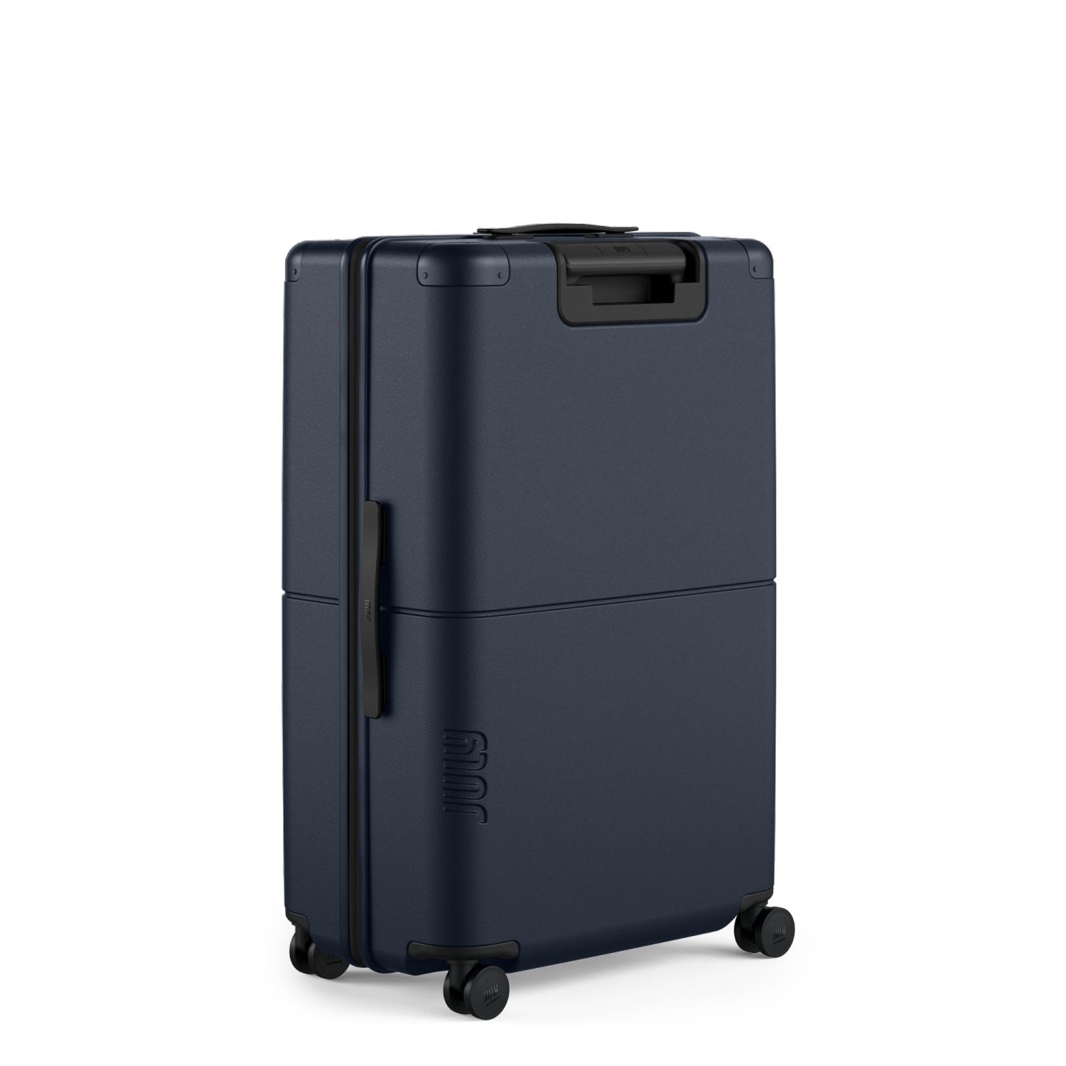 July Checked Plus Polycarbonate 30" Luggage - Navy