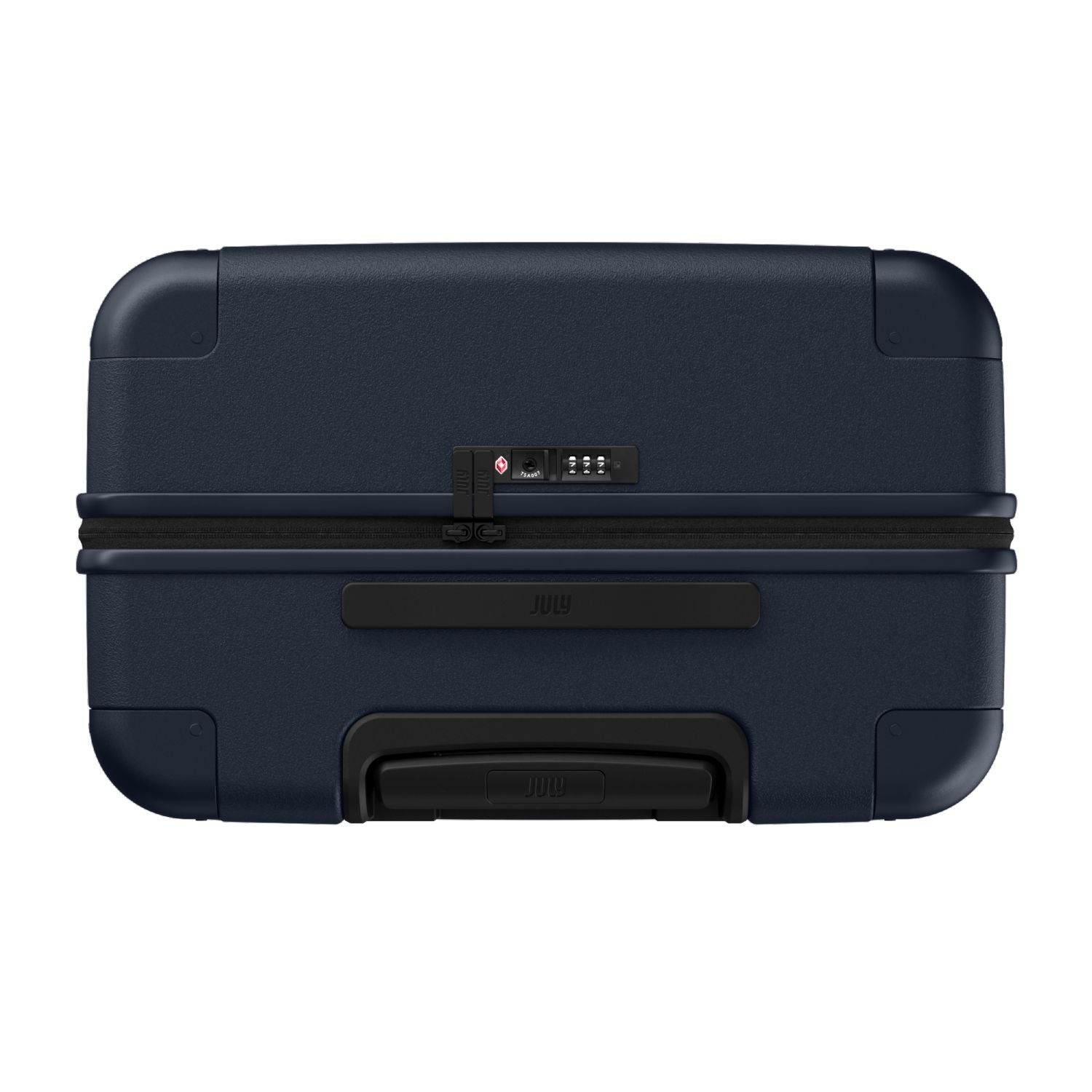 July Checked Plus Polycarbonate 30" Luggage - Navy