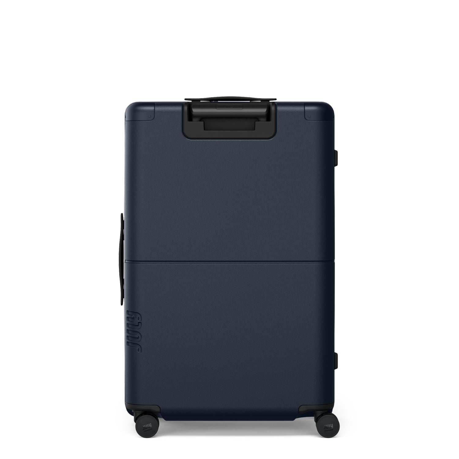 July Checked Plus Polycarbonate 30" Luggage - Navy