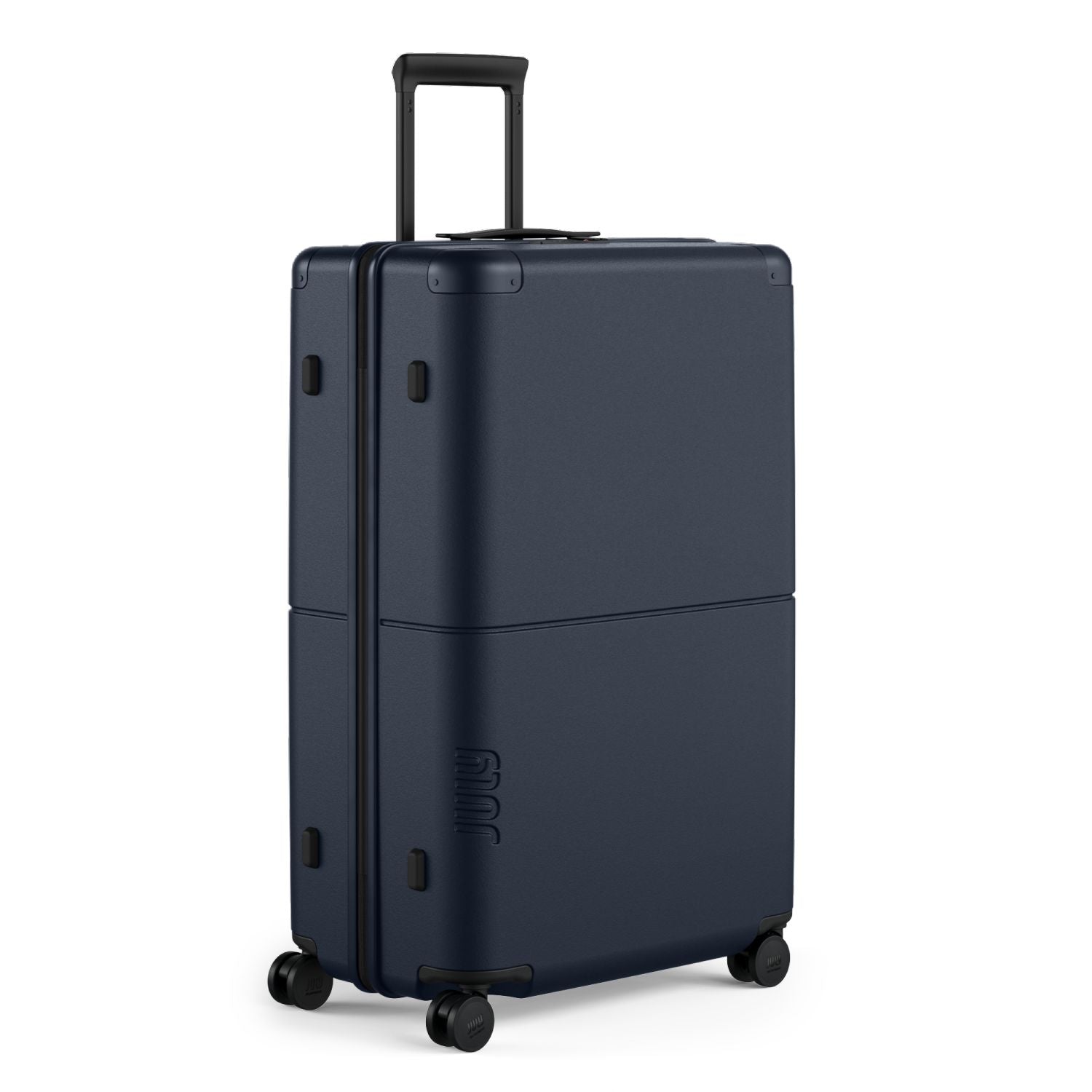 July Checked Plus Polycarbonate 30" Luggage - Navy