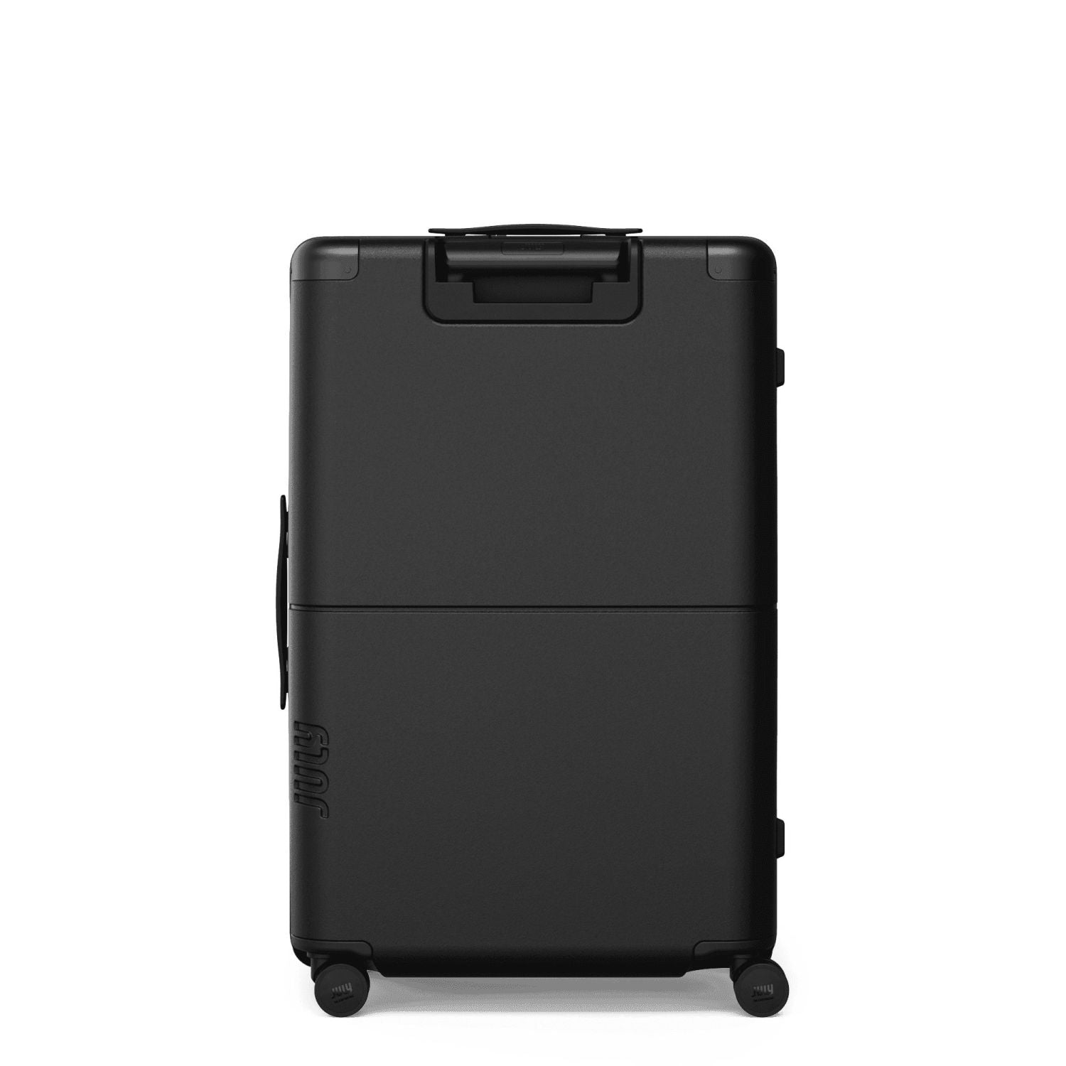 July Checked Plus Polycarbonate 30" Luggage - Black