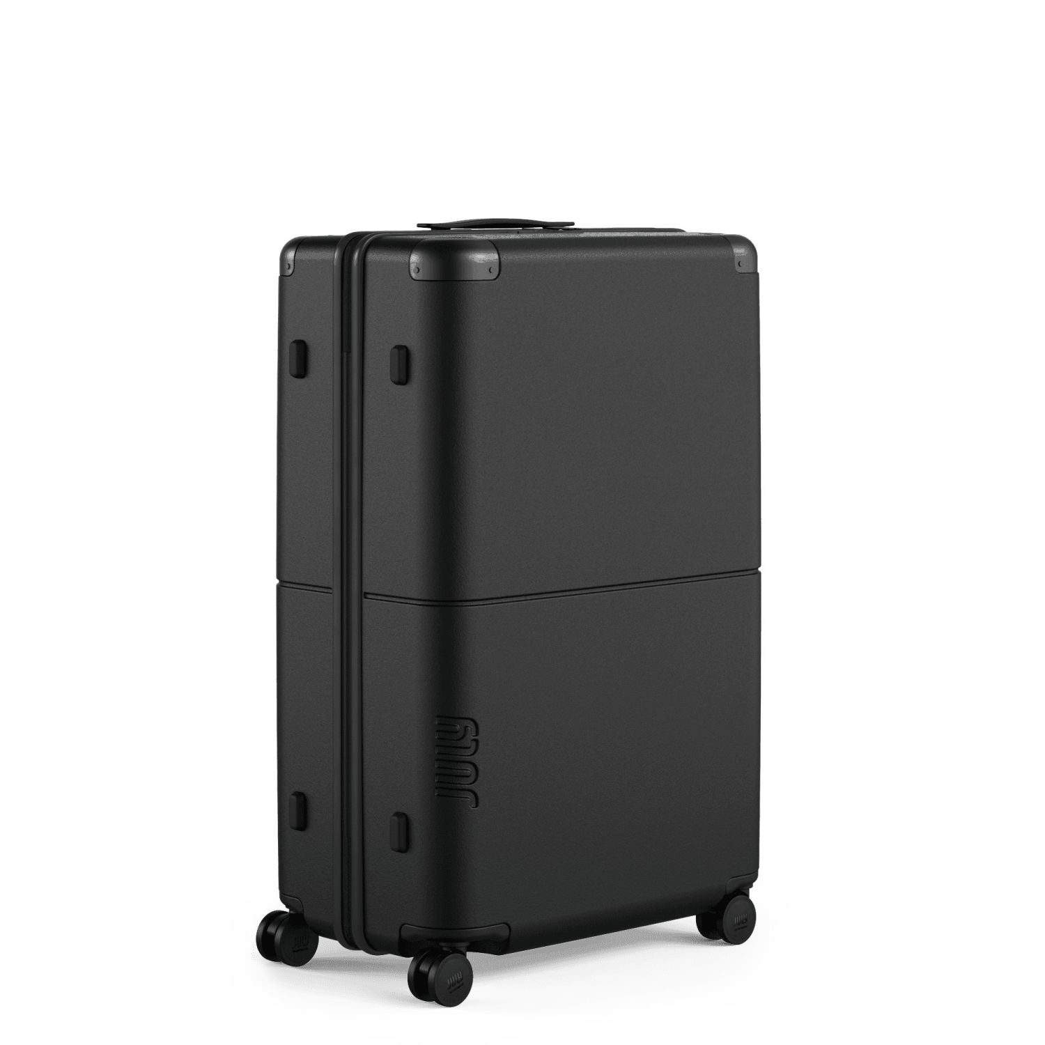 July Checked Plus Polycarbonate 30" Luggage - Black